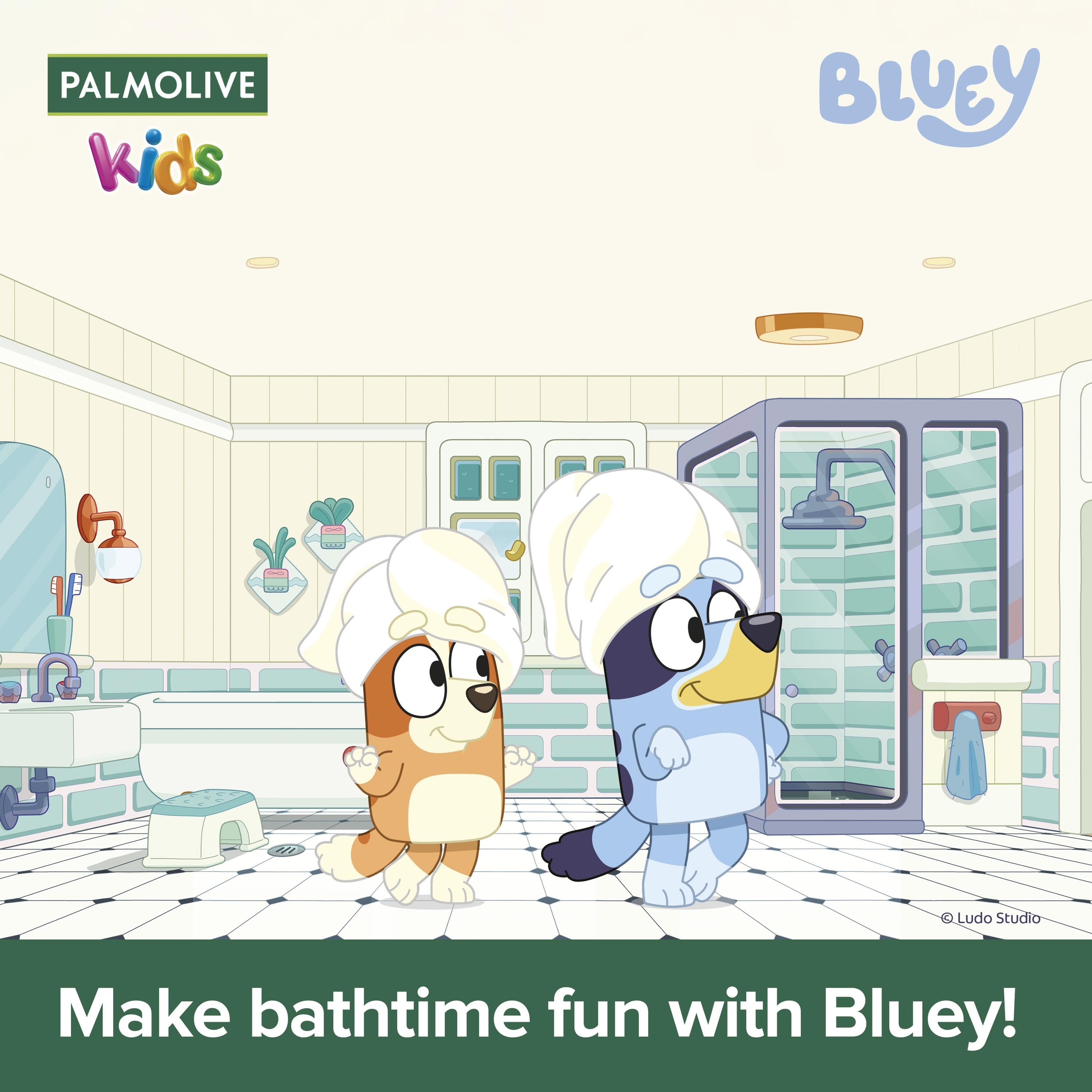 Palmolive 3in1 Bluey Kids Shampoo Conditioner Bodywash 350ml - Image 5