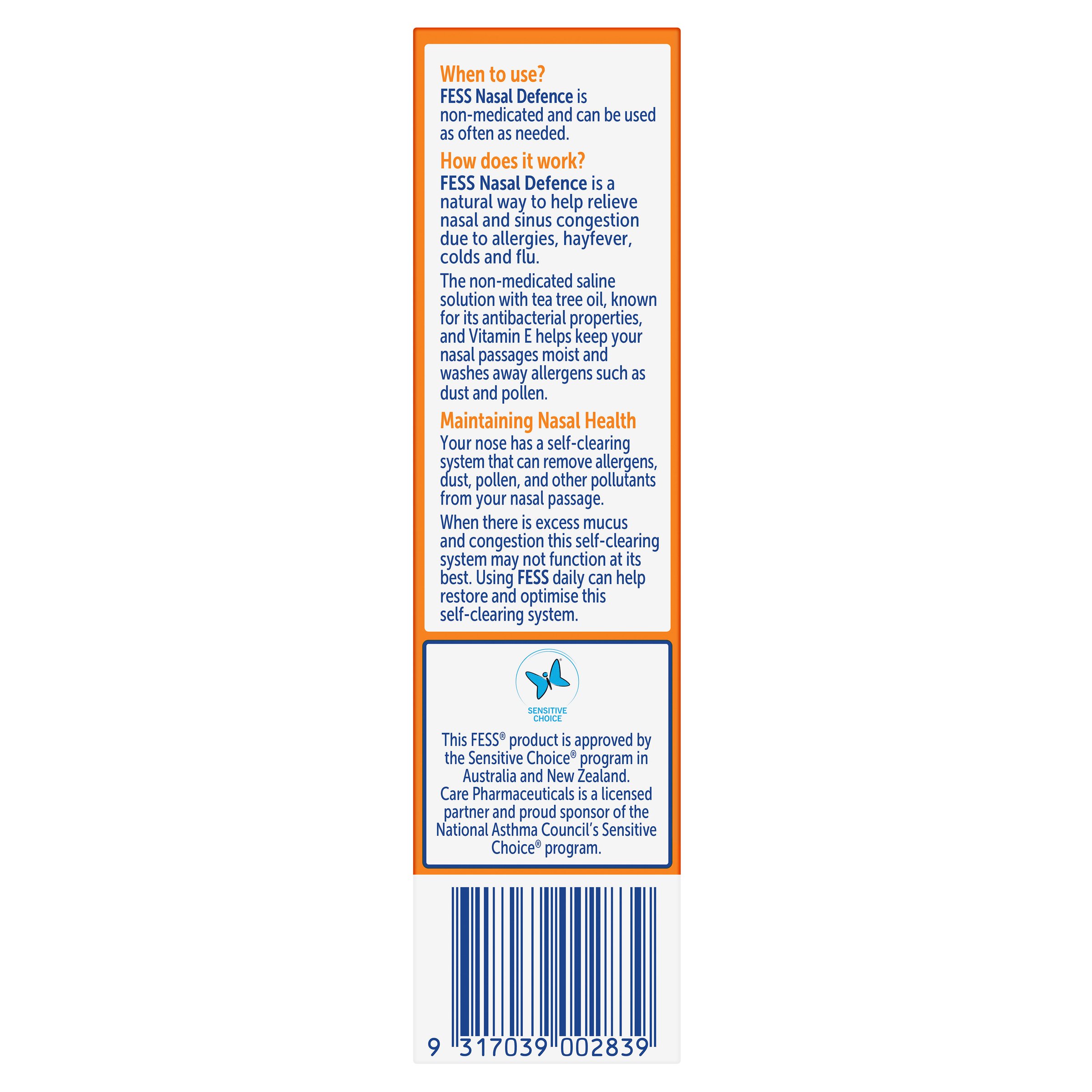 Fess Nasal Defence 30ml - Image 2
