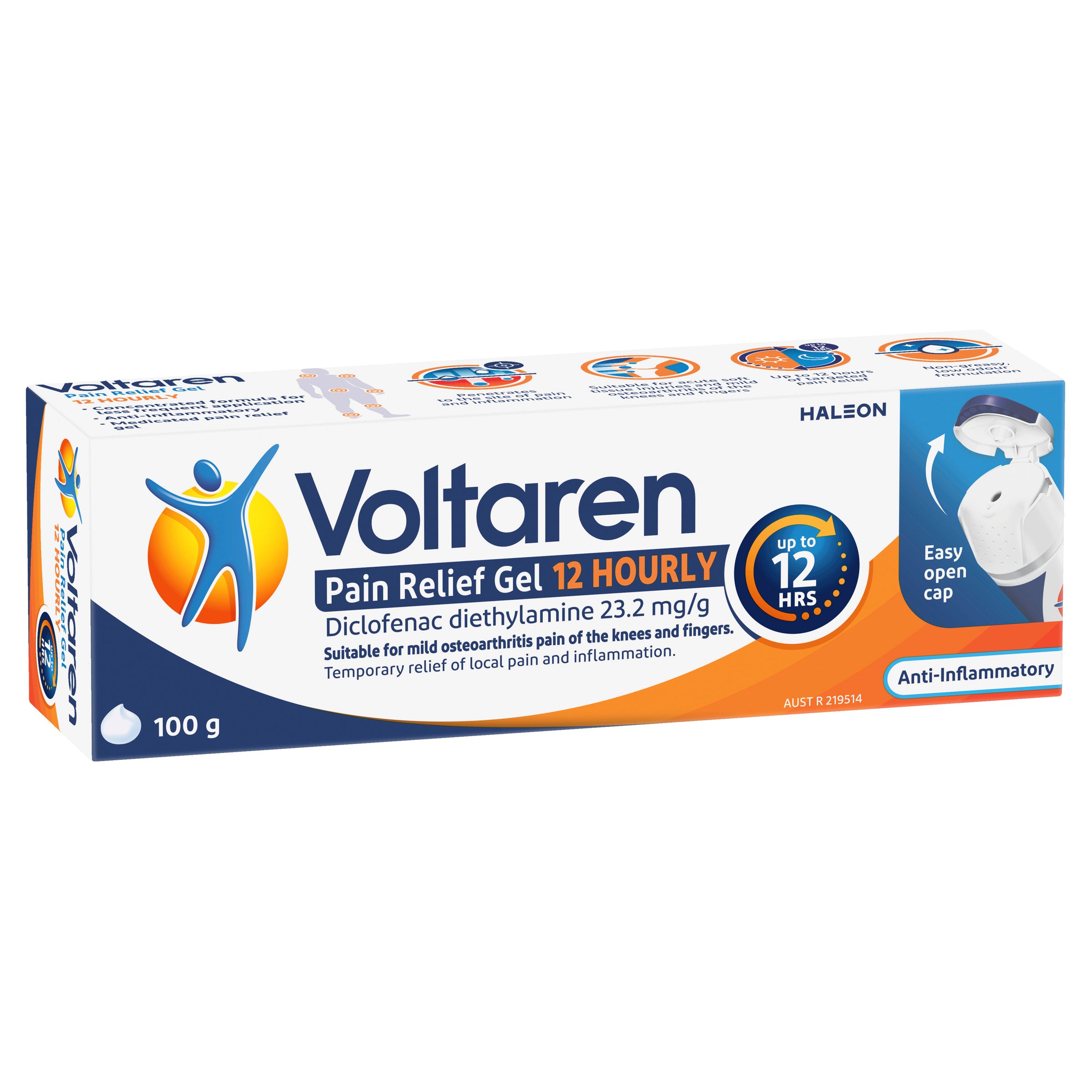 Voltaren Pain Relief Gel 12 Hour 100g - Image 10