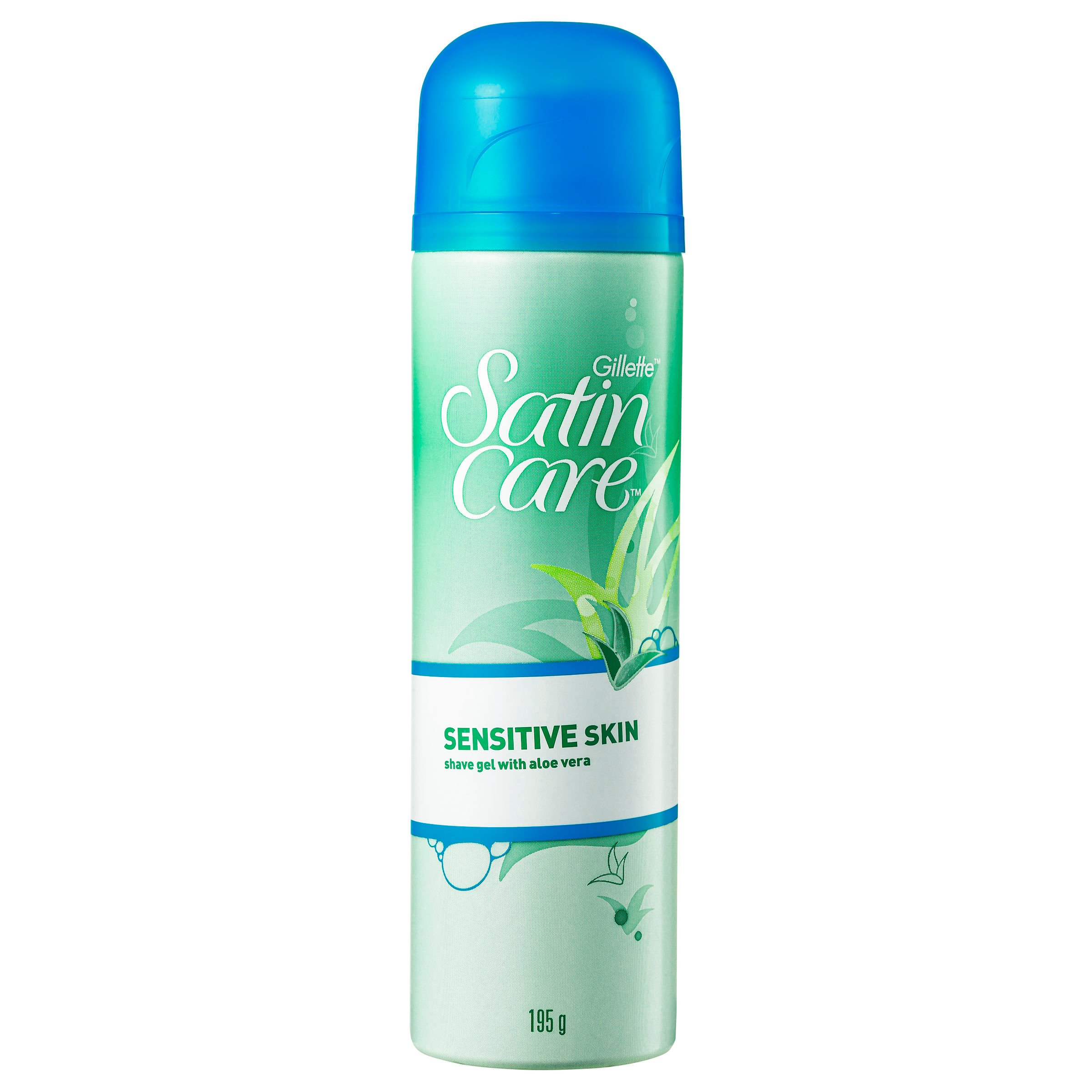 Gillette Shave Gel Sachets Sensitive Skin 200g - Image 1