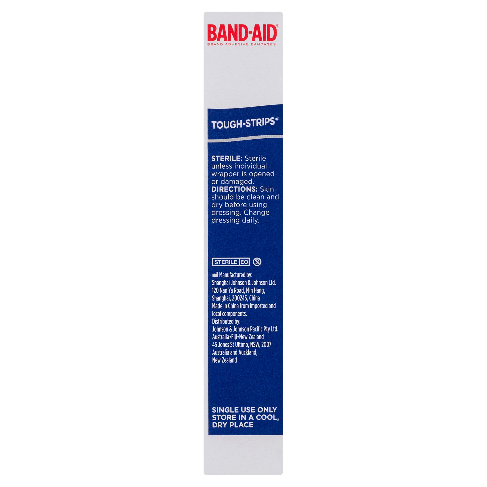 Band-Aid Tough Strips Extra Large 10 pack - Image 1