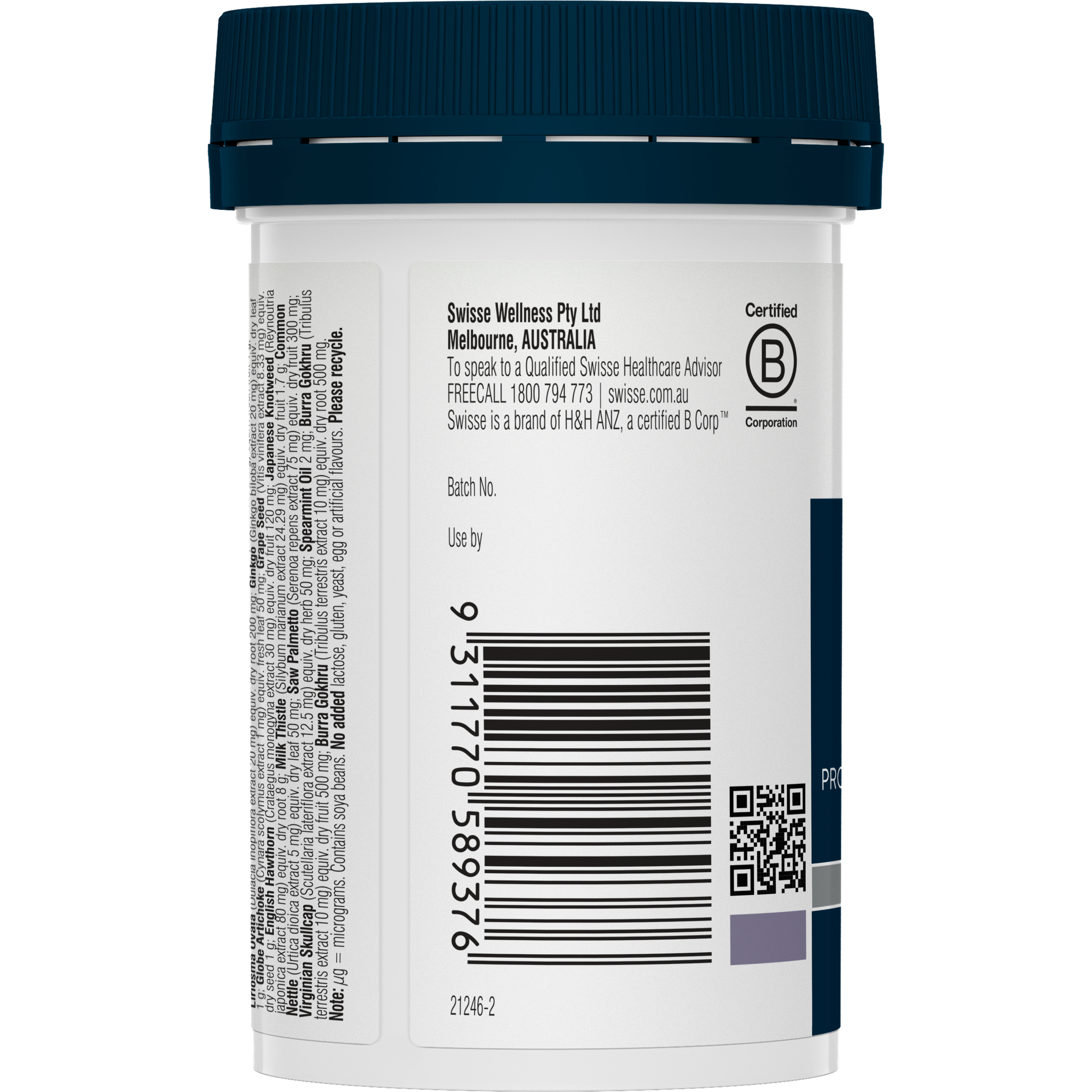 Swisse Ultivite Men's 65 + Multivitamin 60 tablets - Image 3