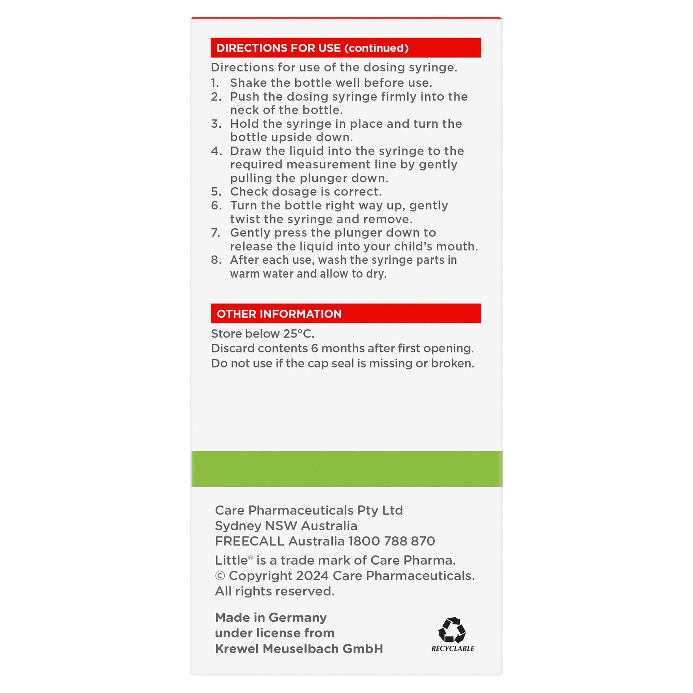Little Coughs For Coughs & Chesty Congestion Relief 200ml - Image 3