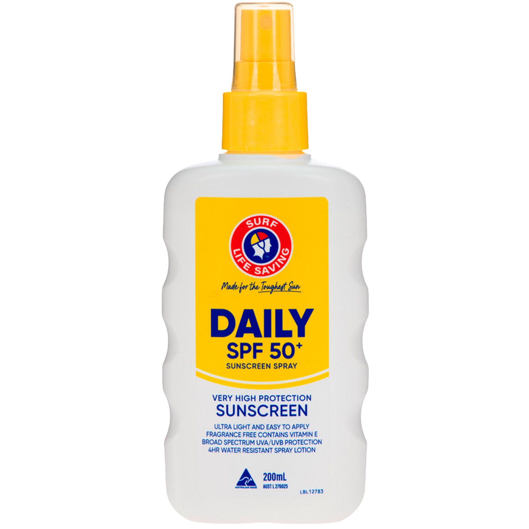 Surf Life Saving Daily SPF50+ Spray 200ml