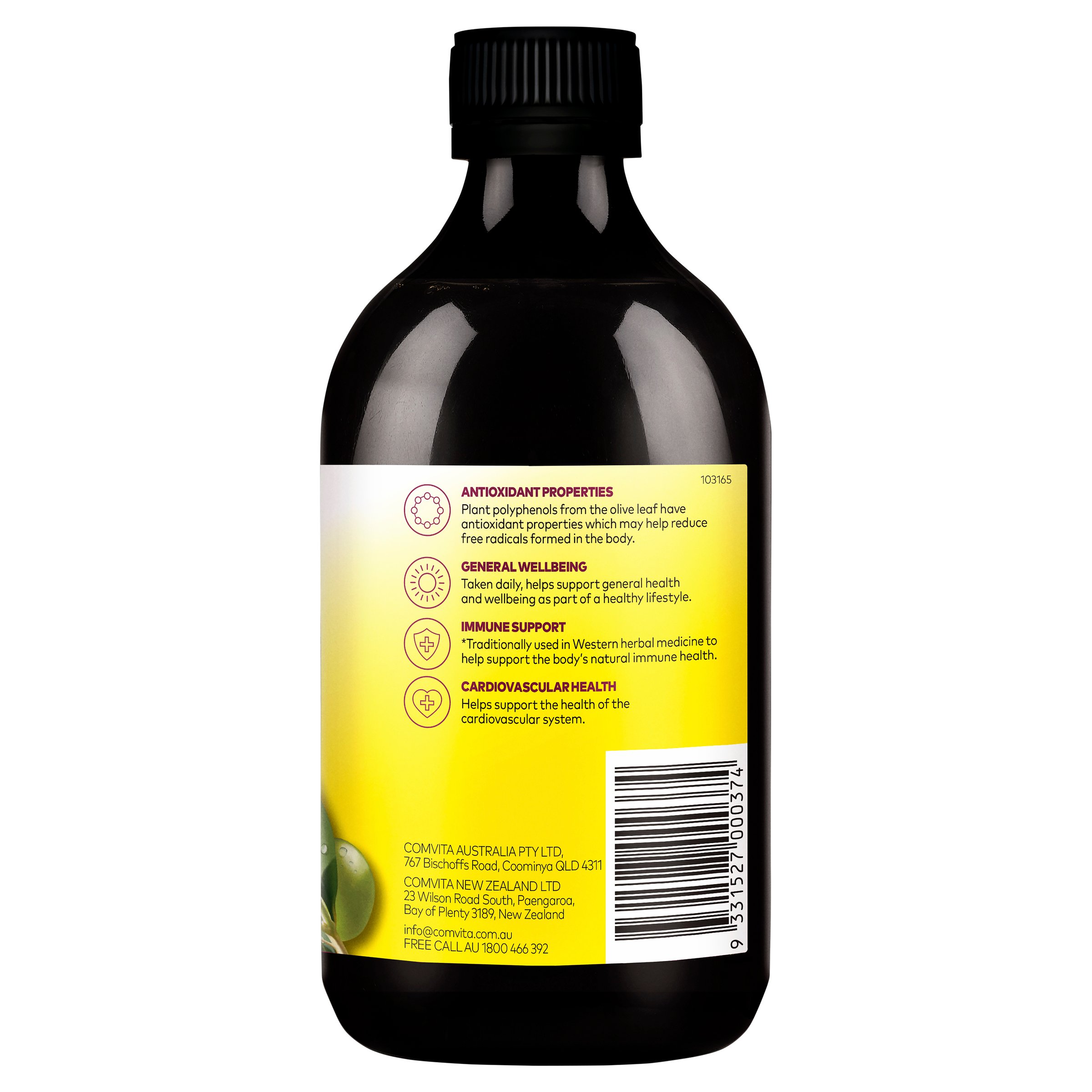 Comvita Olive Leaf Extract Mixed Berry 500ml - Image 3