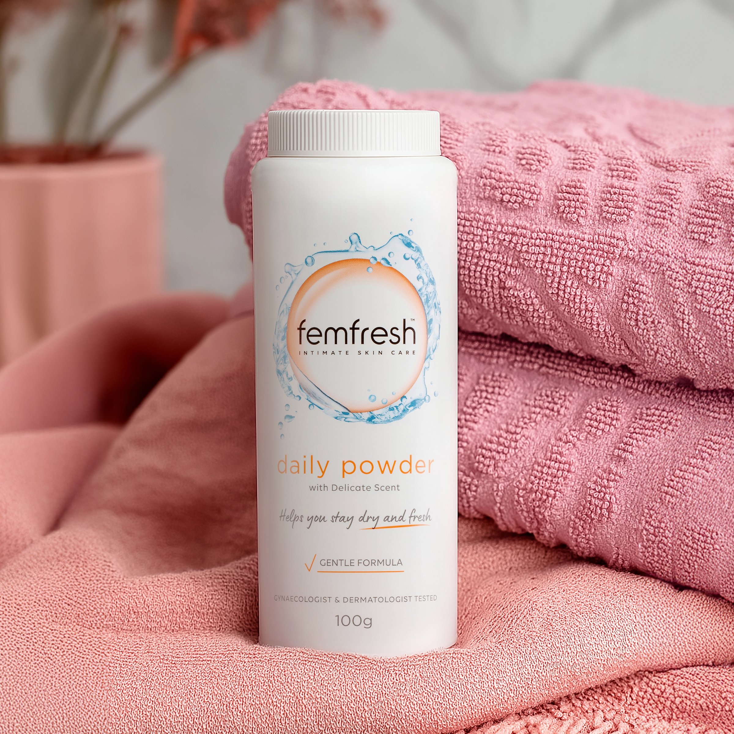 Femfresh Intimate Hygiene Powder Talc Free 100g - Image 5