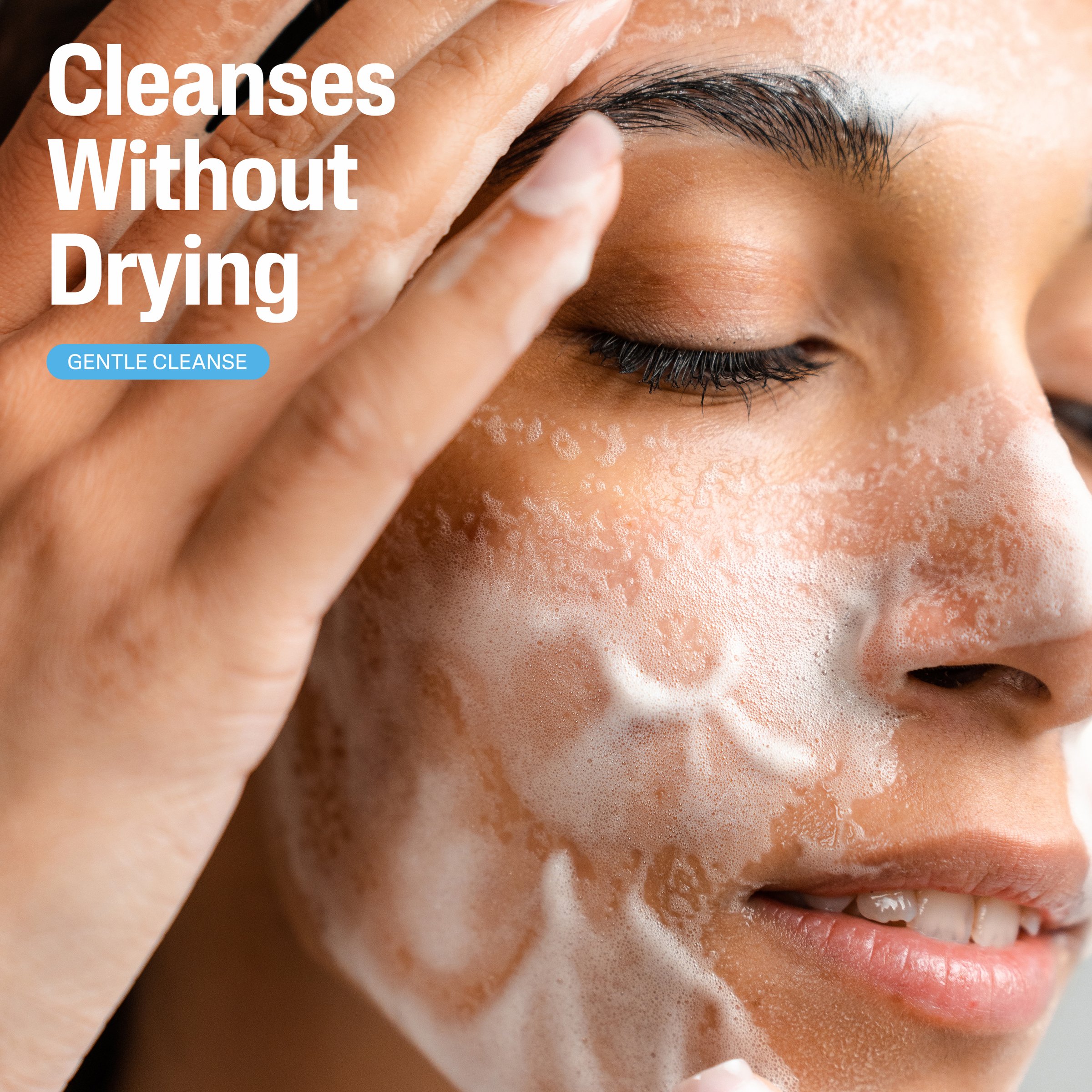 Cetaphil Face Gentle Foaming Cleanser 236ml - Image 3