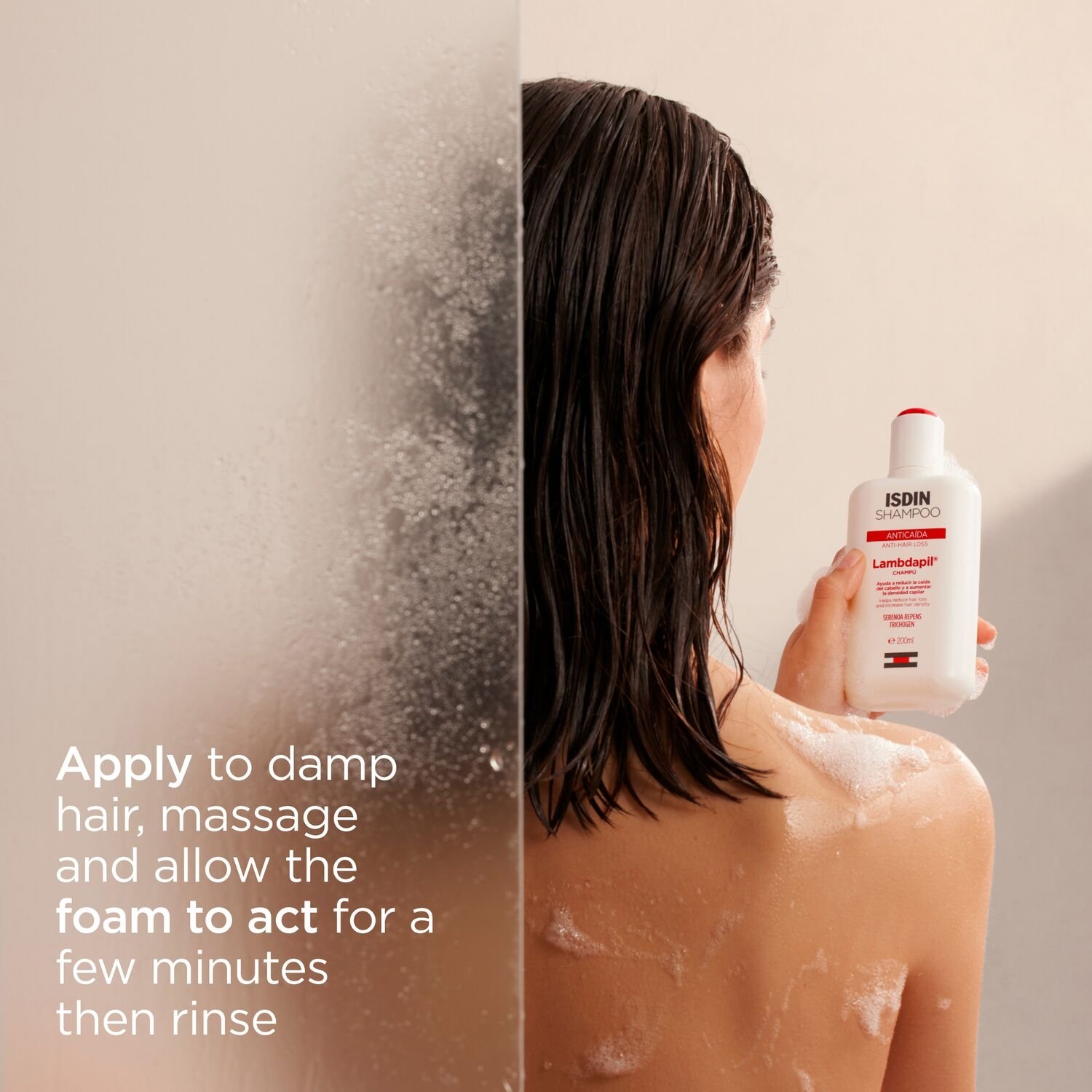 ISDIN Lambdapil Anti Hair Loss Shampoo 400ml - Image 3