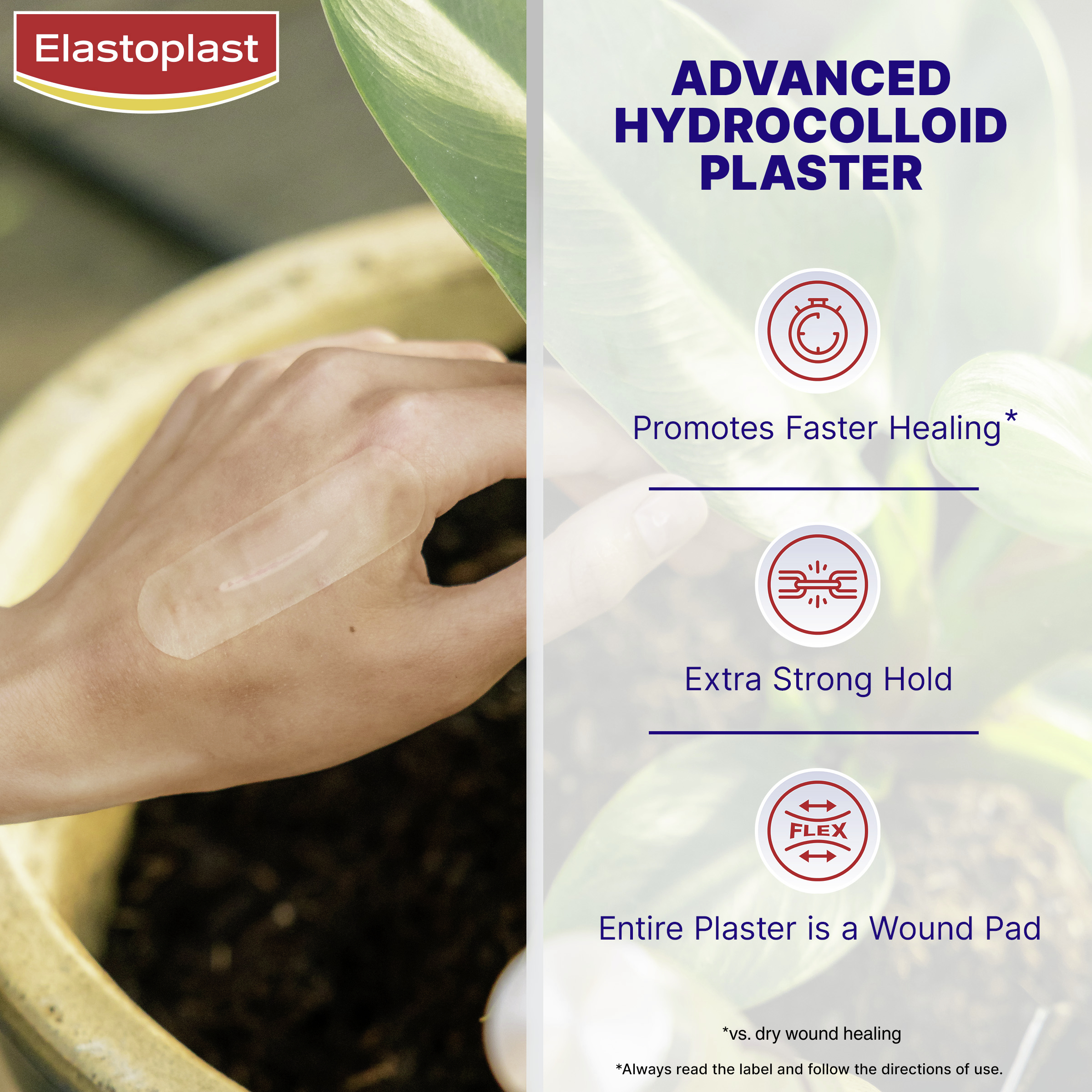 Elastoplast Second Skin Protection Hydrocolloid 10 pack - Image 10