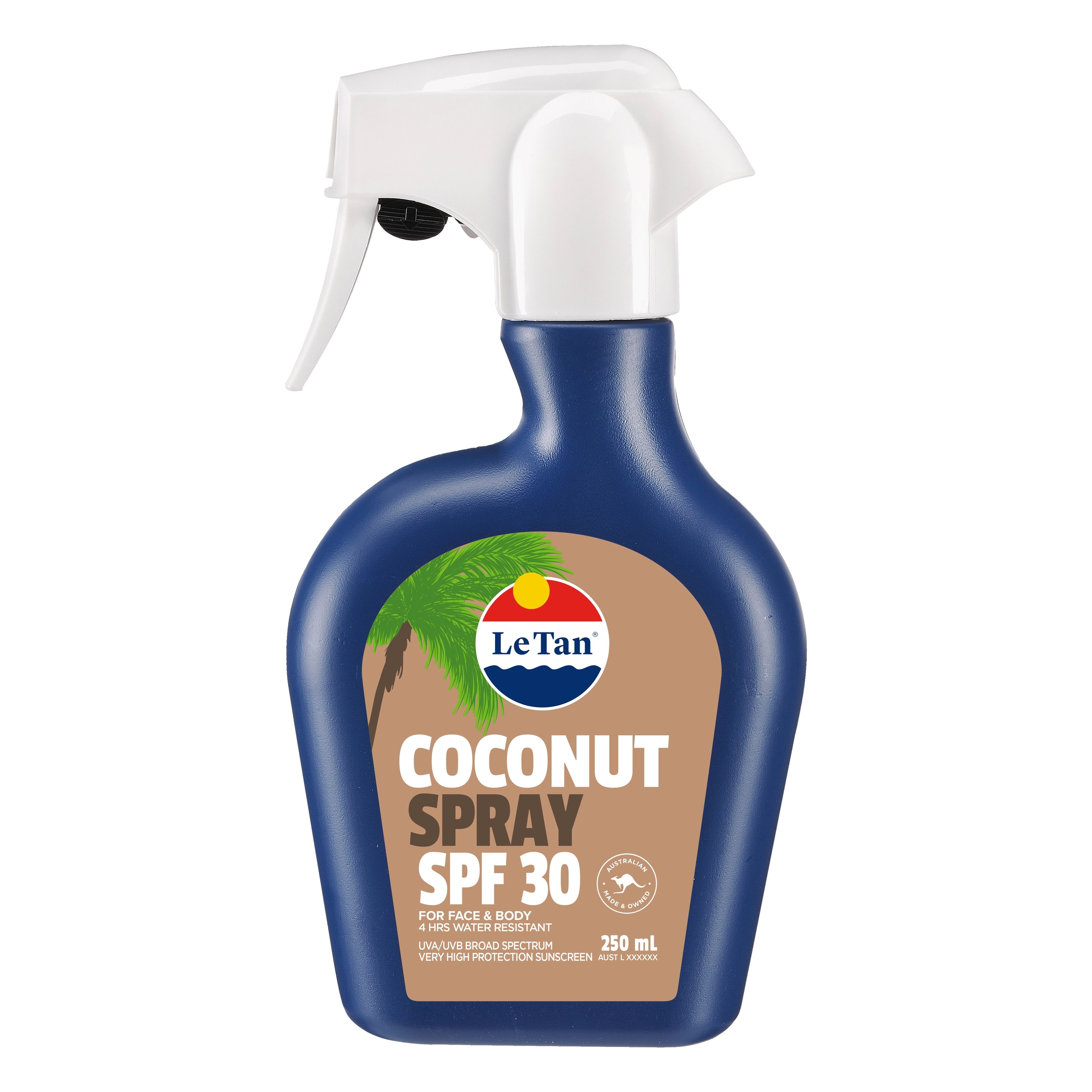 Le Tan Coconut Spray 4 Hours Hours Water Resistant SPF30+ - 250ml