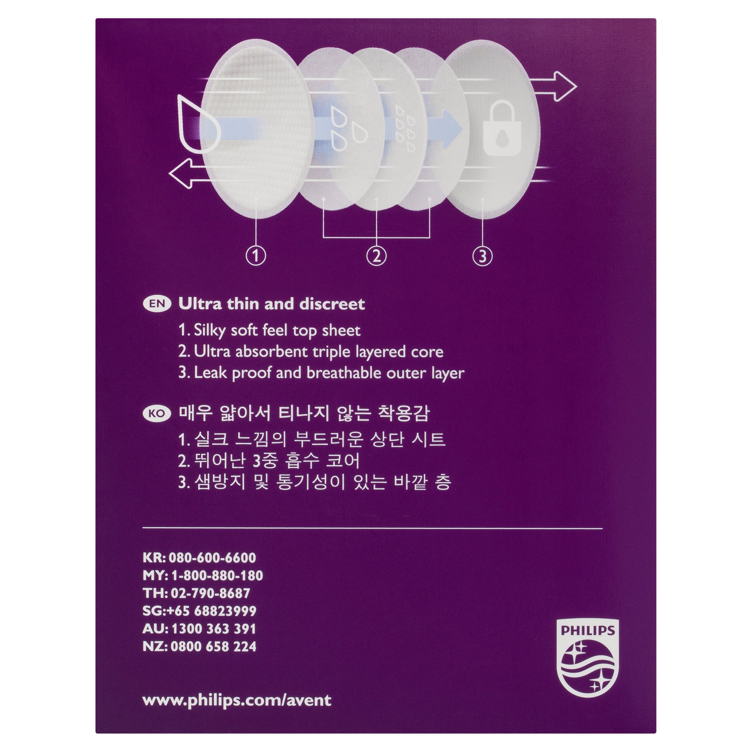 Avent Disposable Breast Pads Day Time 60 pack - Image 4