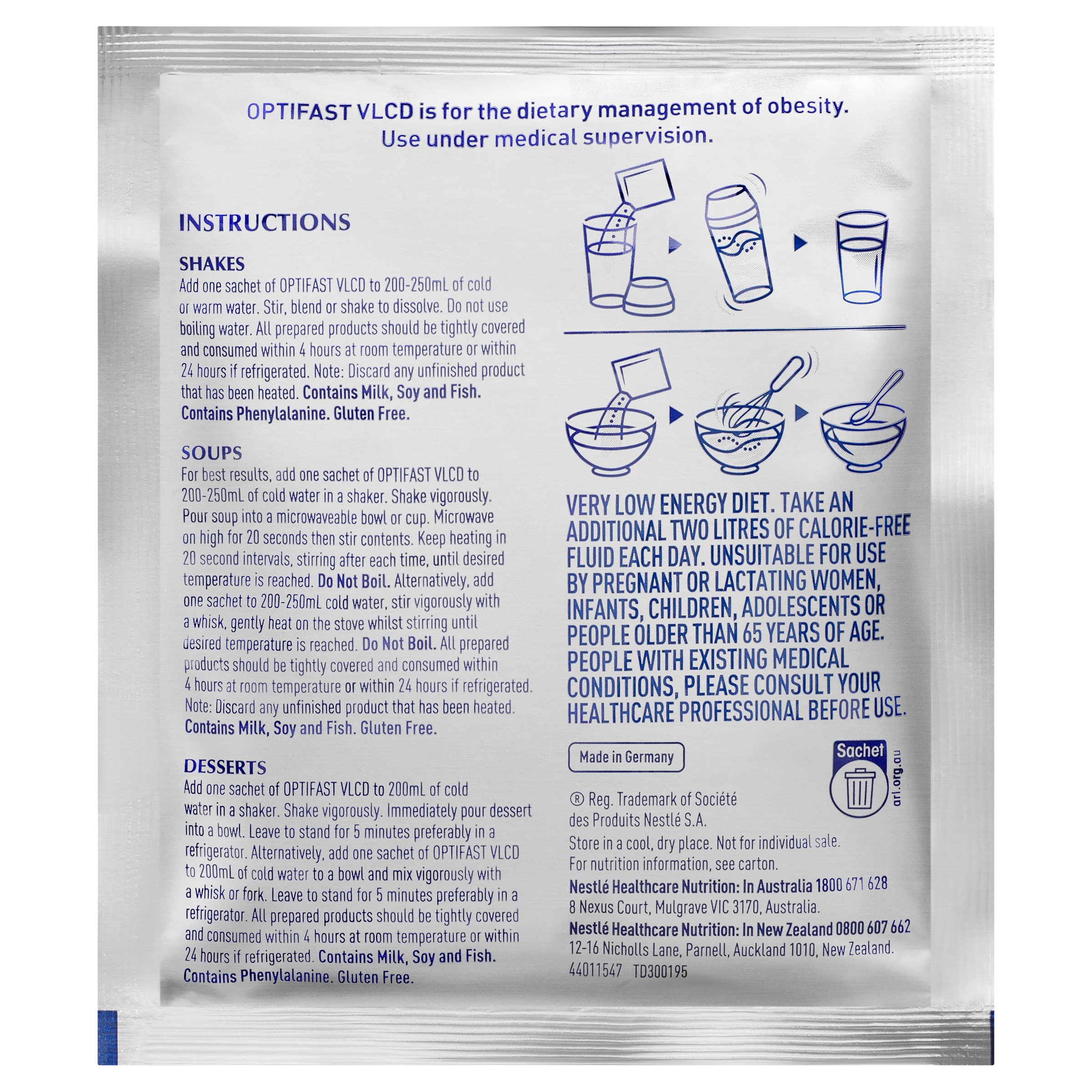 Optifast VLCD Shake Assorted 10 pack - Image 6