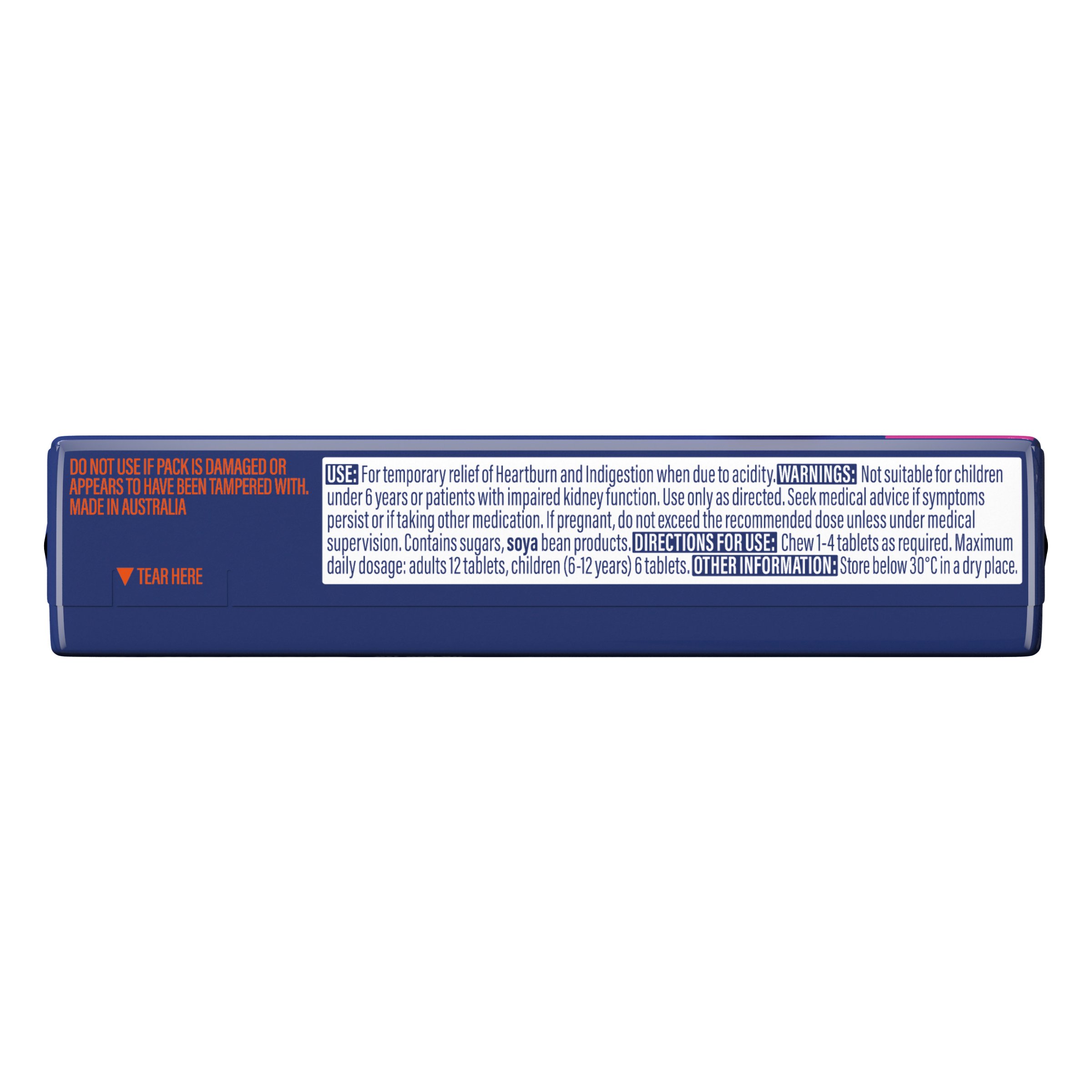 Quick-Eze Chewy Forest Berry Stick Pack 8 tablets - Image 2