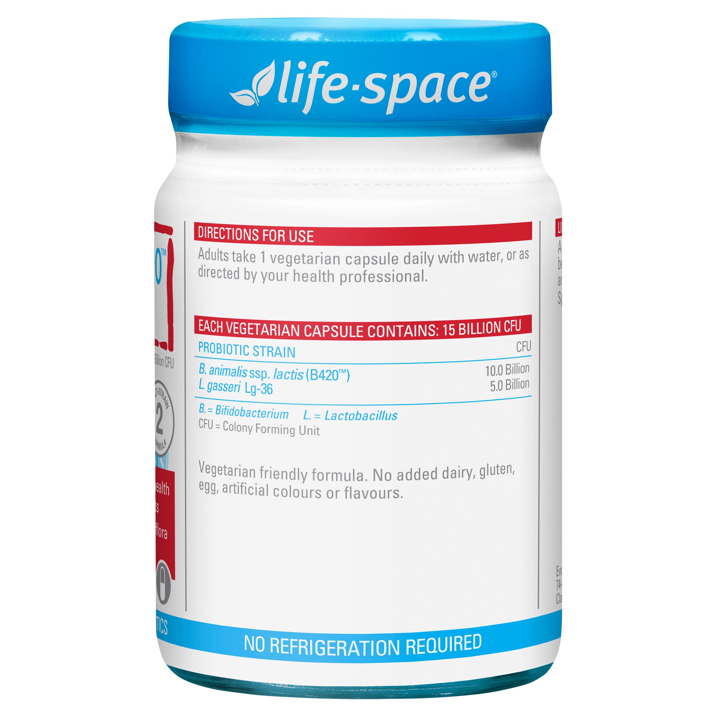 Life-Space Shape B420 Probiotic 60 capsules - Image 3
