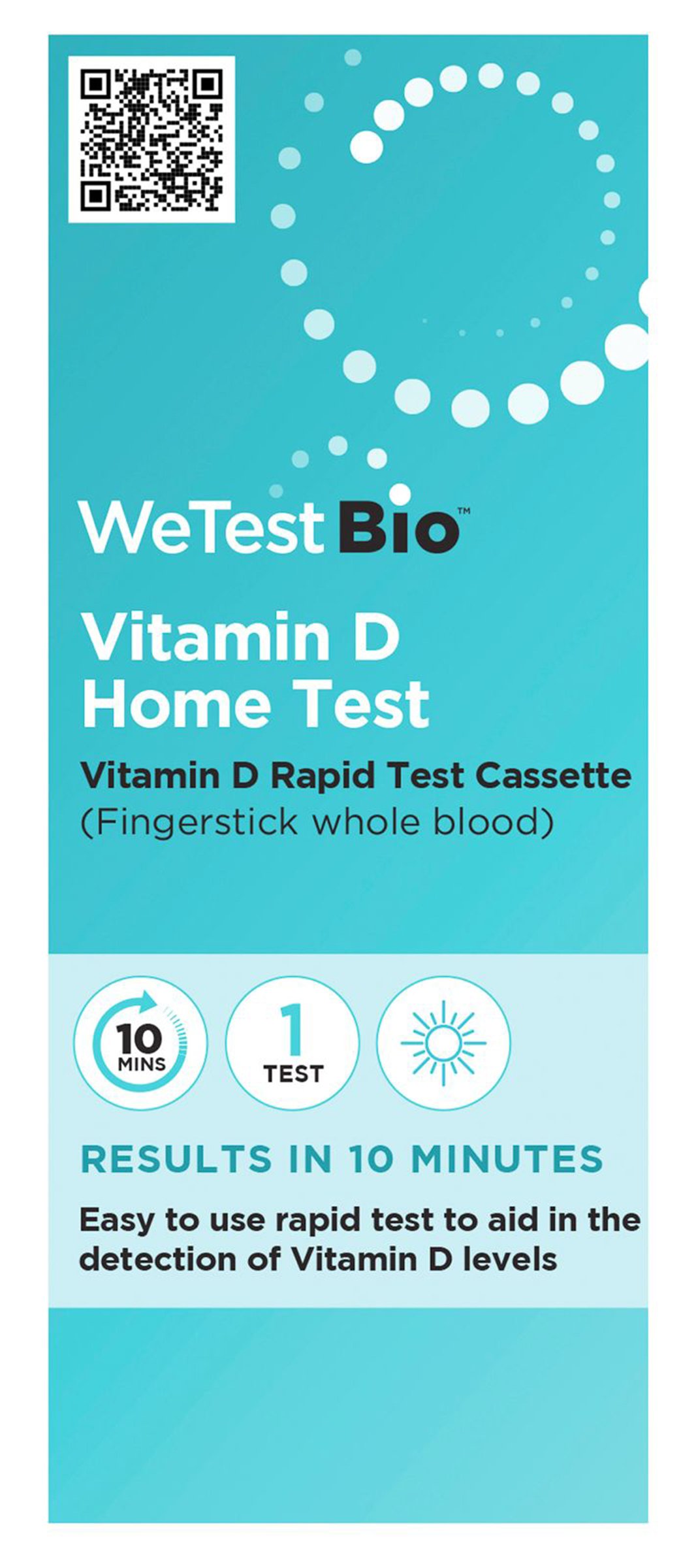 We Test Bio Vitamin D Home Test Kit 1 pack - Image 1