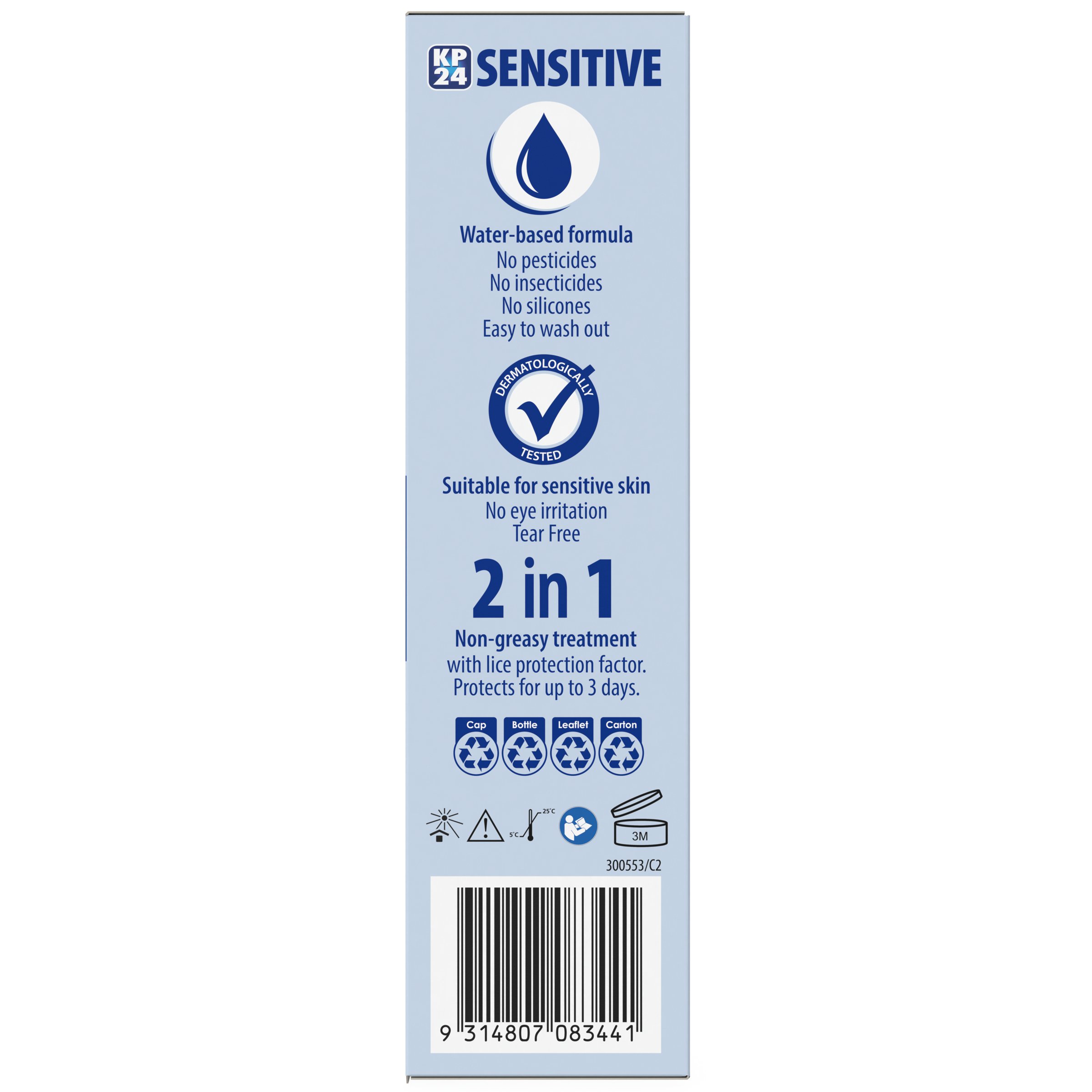 KP24 Sensitive + Comb 100ml - Image 4