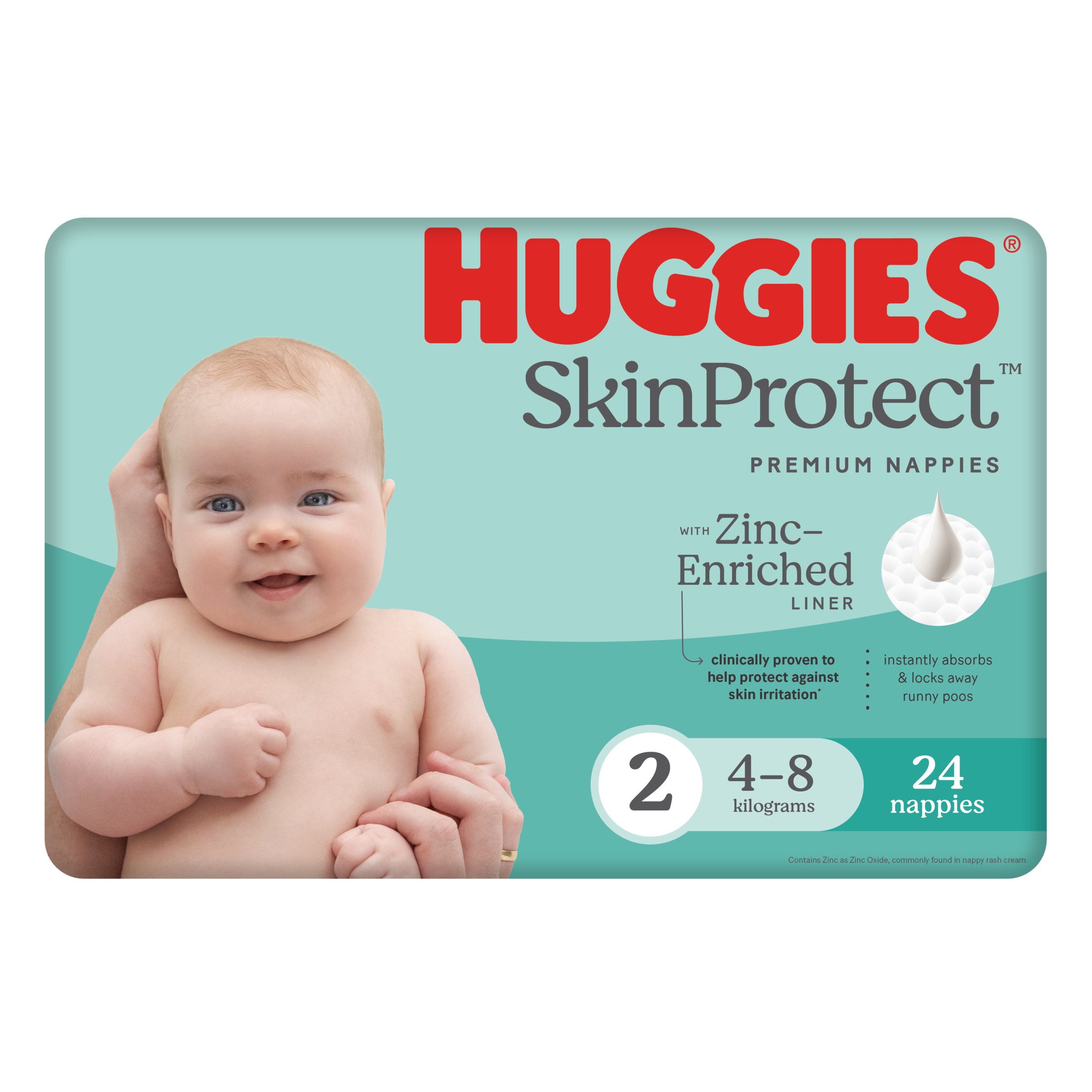Huggies Nappies Ultimate Infant Convenience 24 pack - Image 2