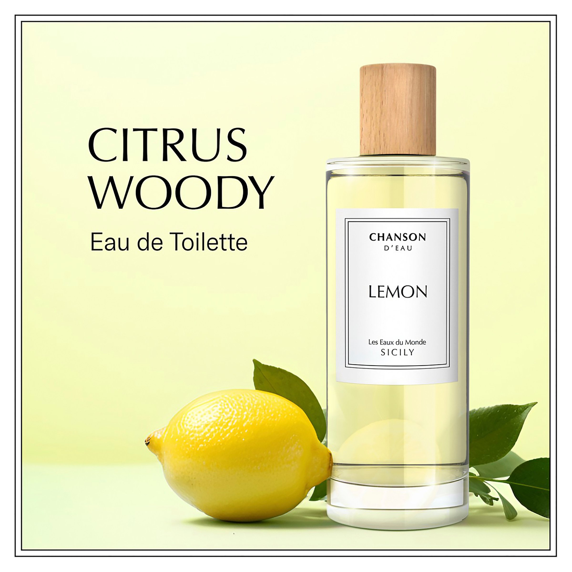 Chanson D'Eau Lemon Les Eaux du Monde Sicily EDT Spray 100ml - Image 5