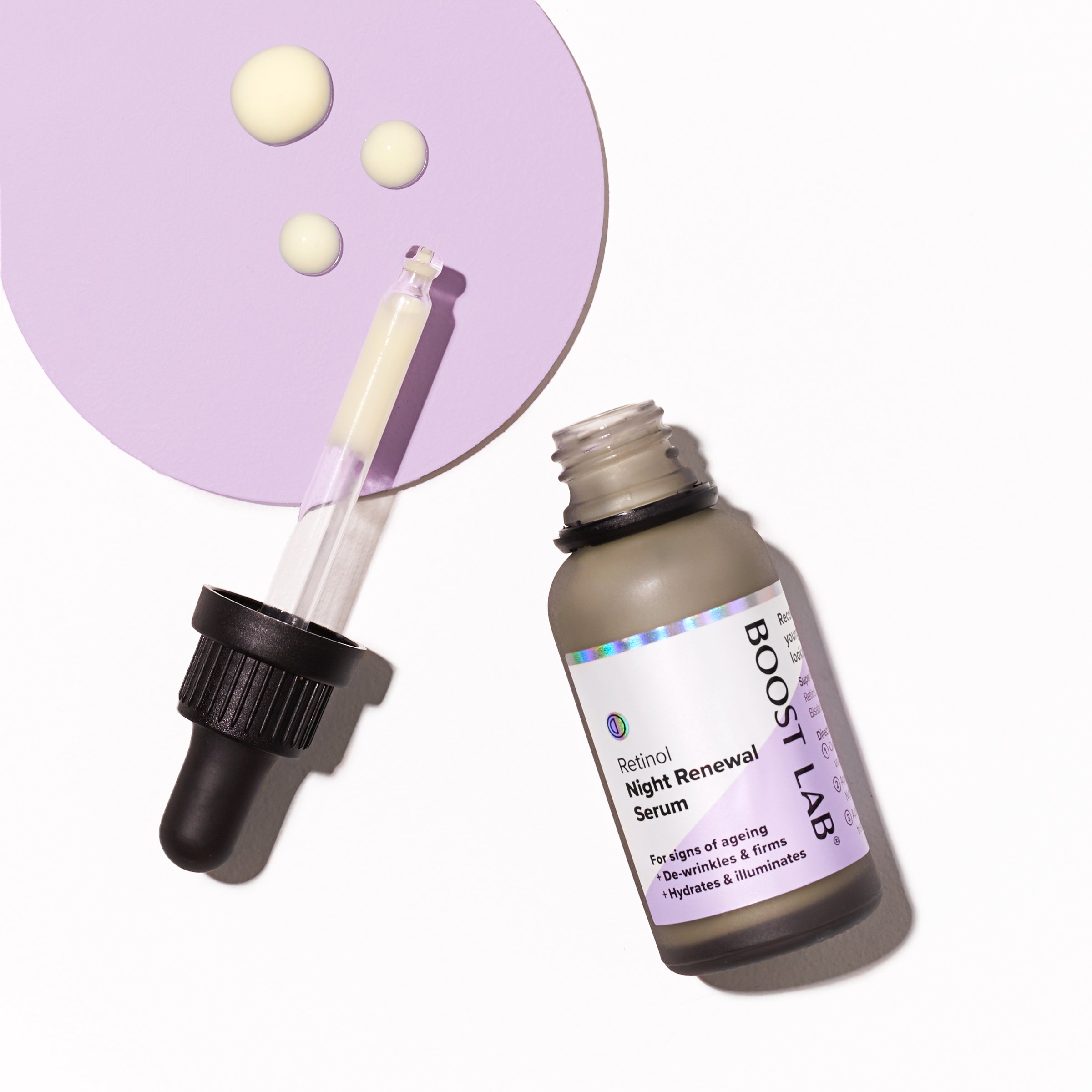 BOOST LAB Retinol Night Renewal Serum 30ml - Image 3