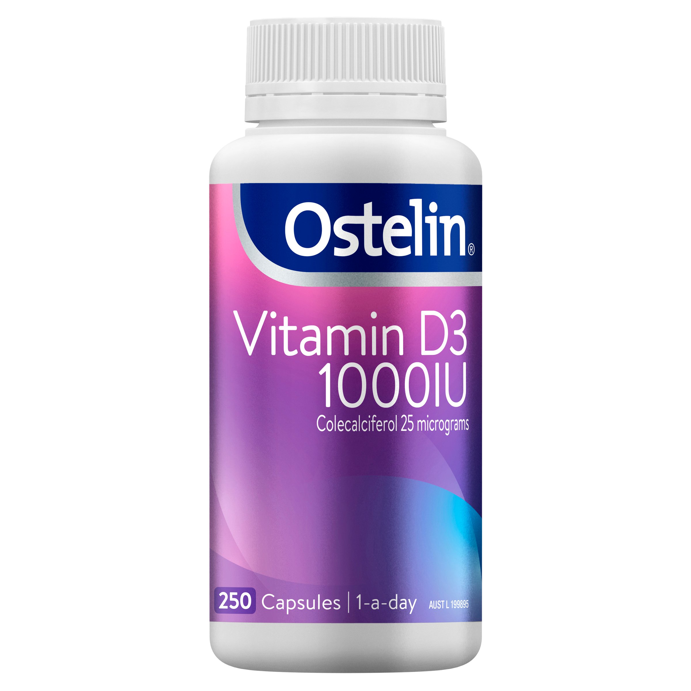 Ostelin Vitamin D3 1000IU 250 capsules - Image 6