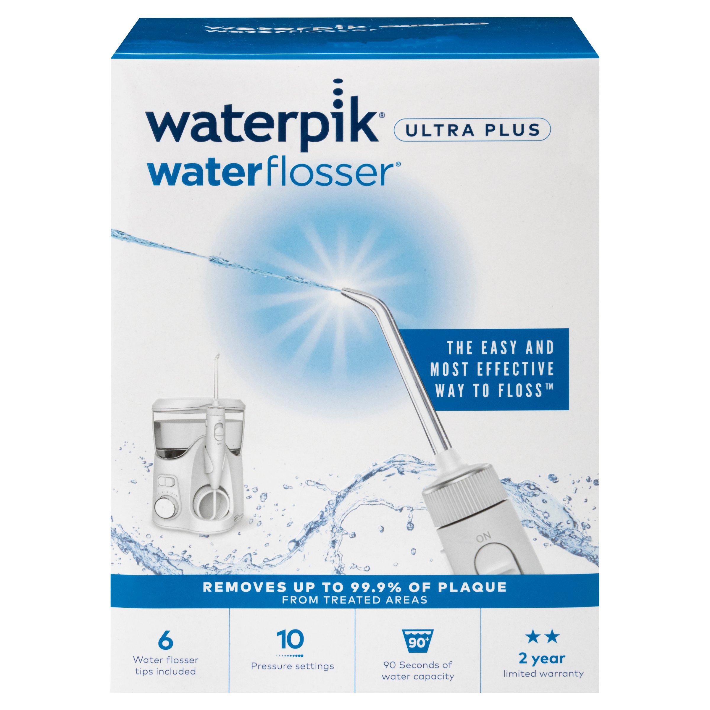 Waterpik Ultra Plus Waterflosser White 1 each - Image 1