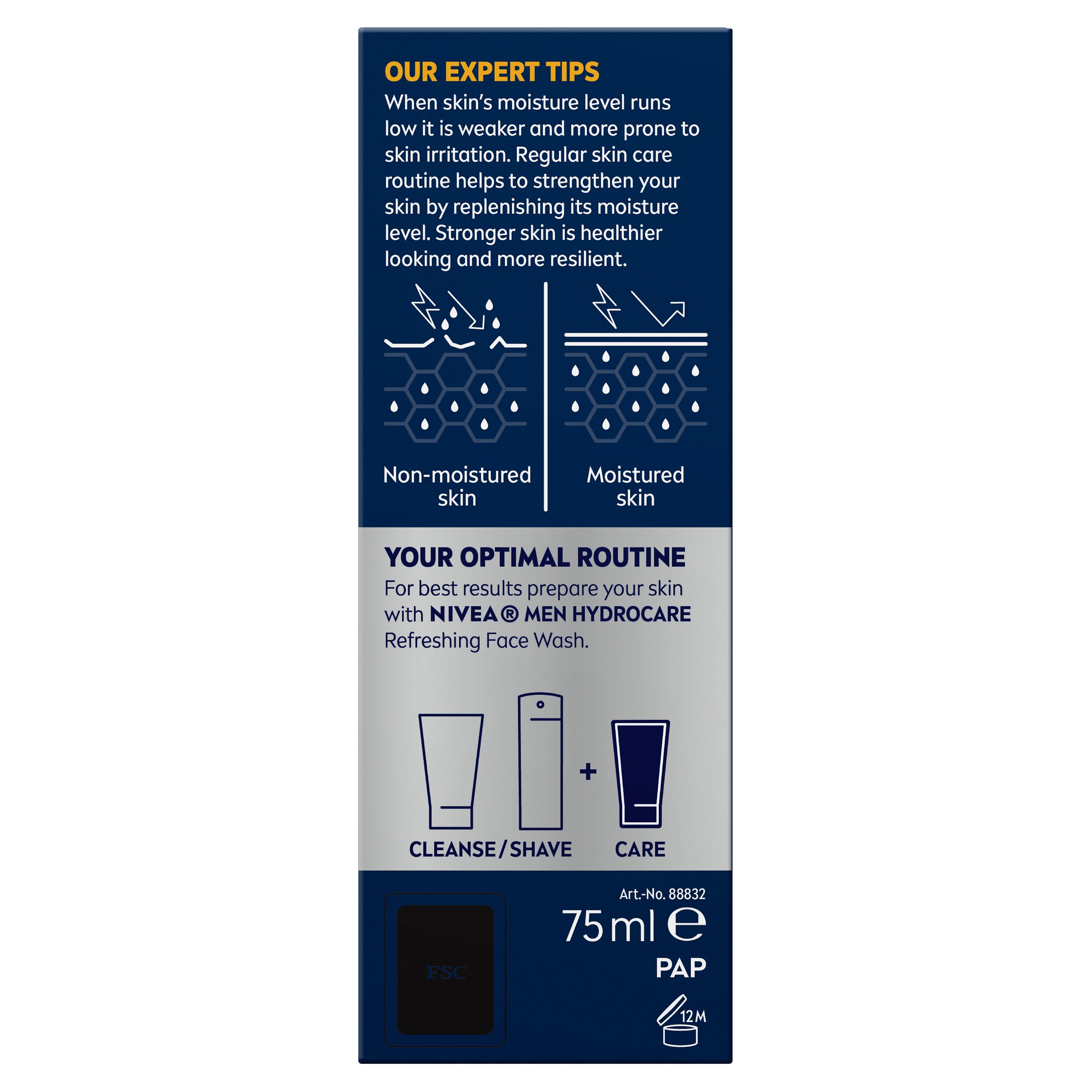 Nivea For Men Protective Moisturiser SPF15+ 75ml - Image 5