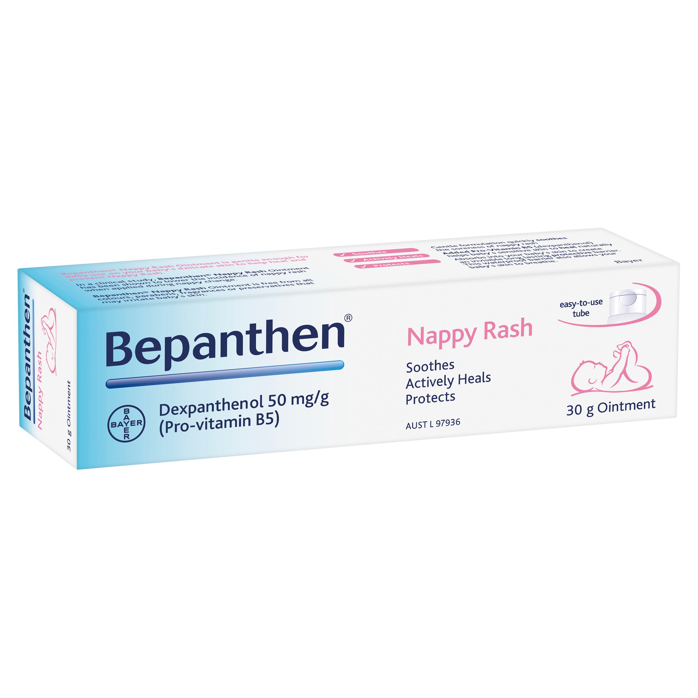 Bepanthen Nappy Rash Ointment 30g - Image 6