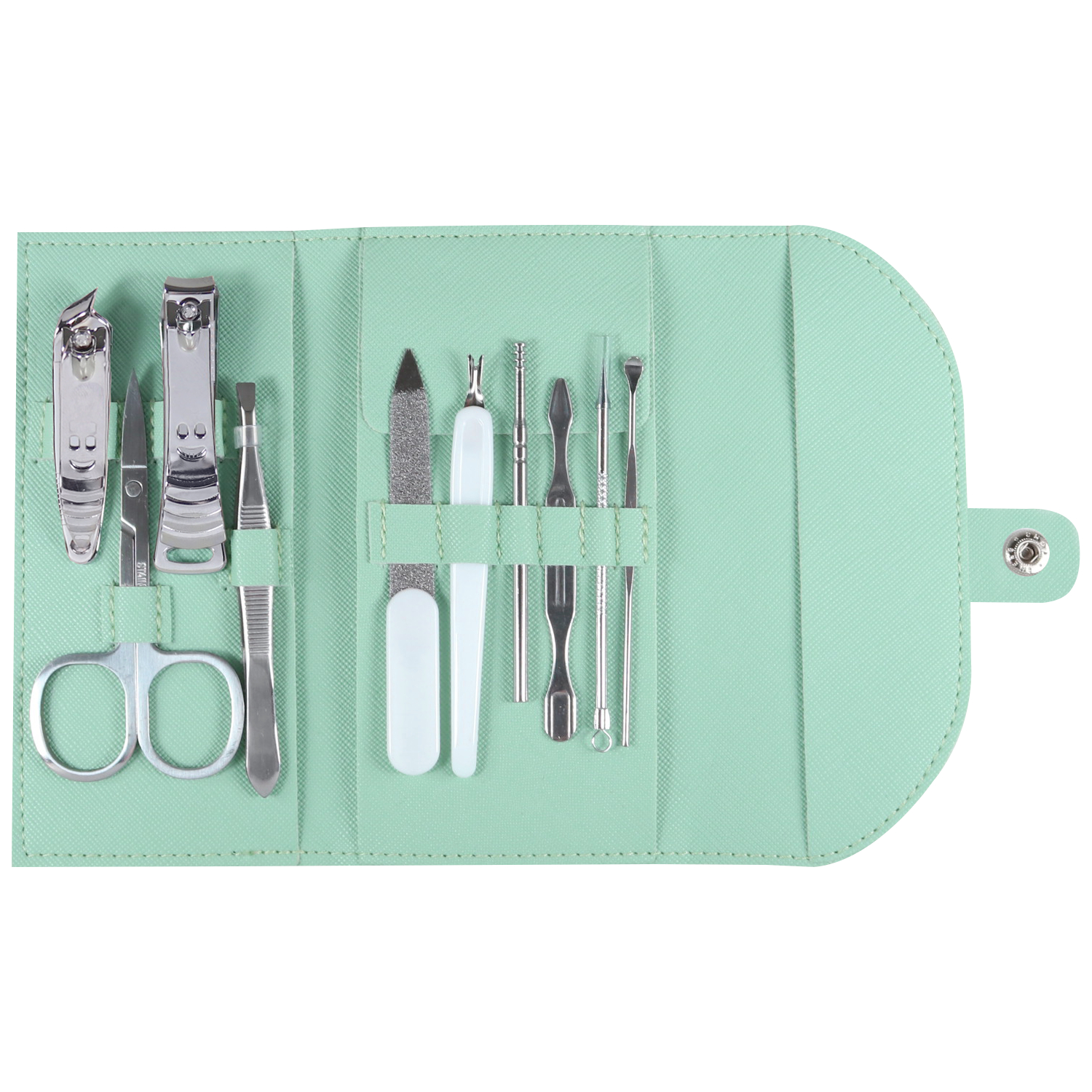 Wicked Sista Boxed Manicure Set Mint 10 piece - Image 2
