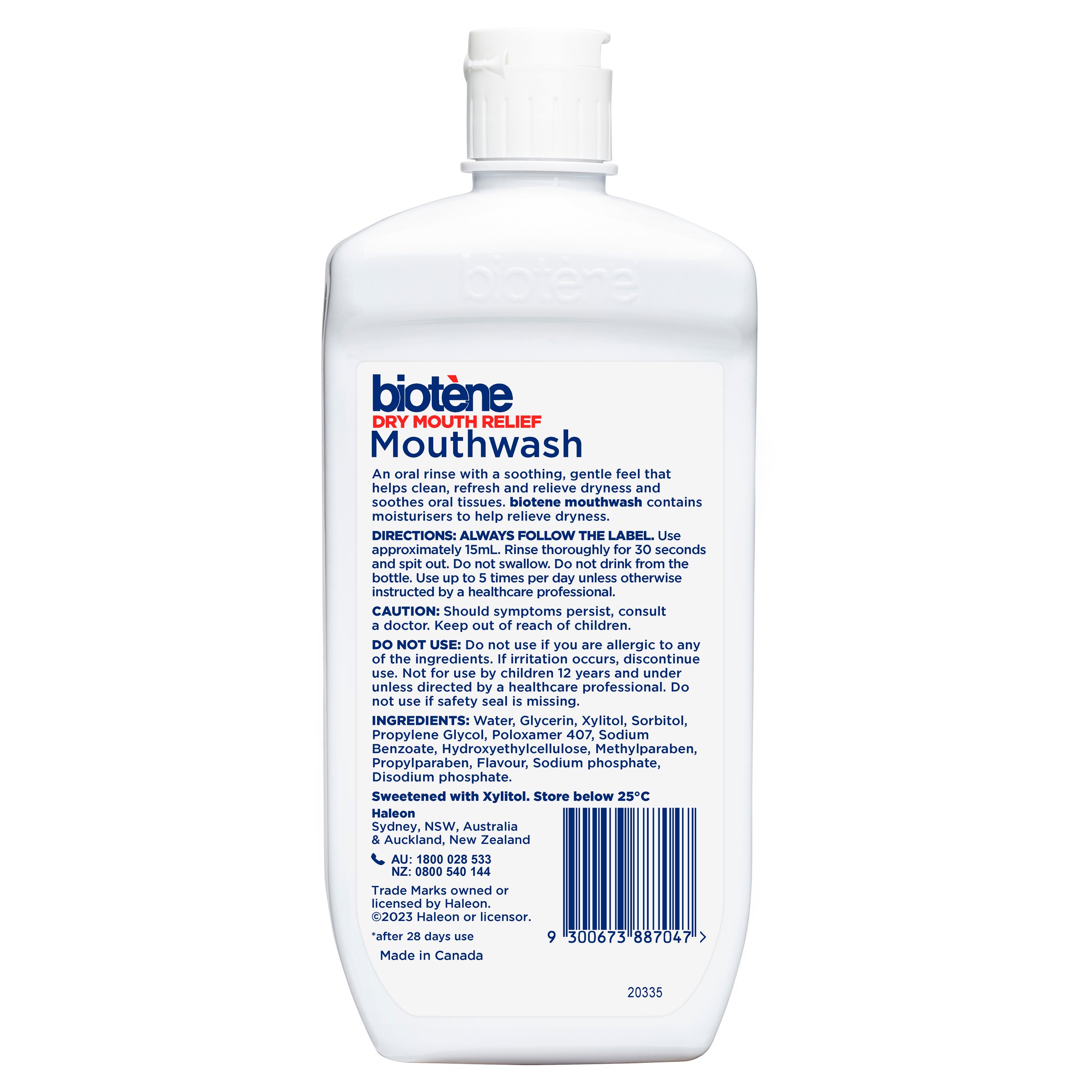 Biotene Dry Mouth Mouthwash 470ml - Image 2