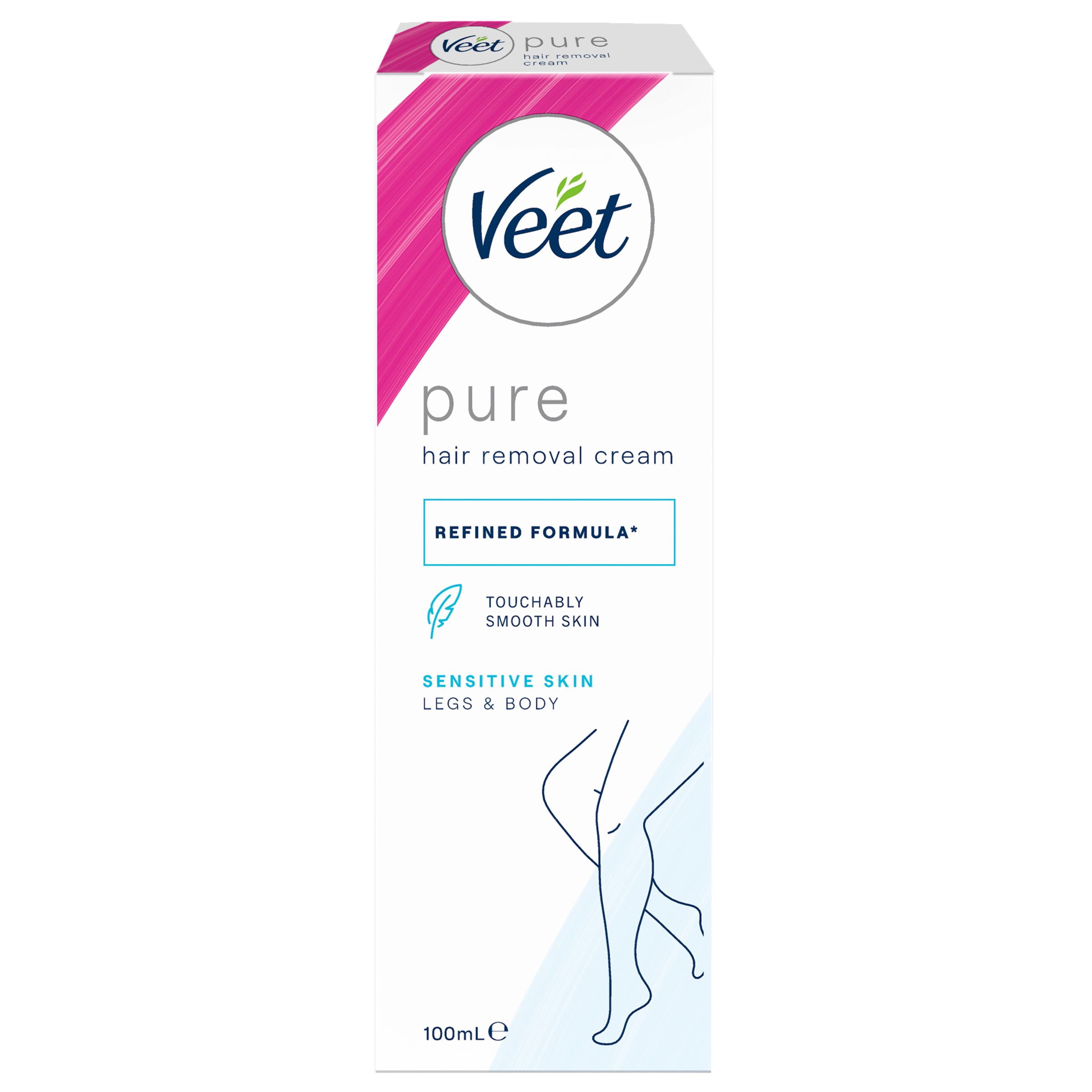 Veet Hair Removal Cream Sensitive Skin 100ml - Image 1