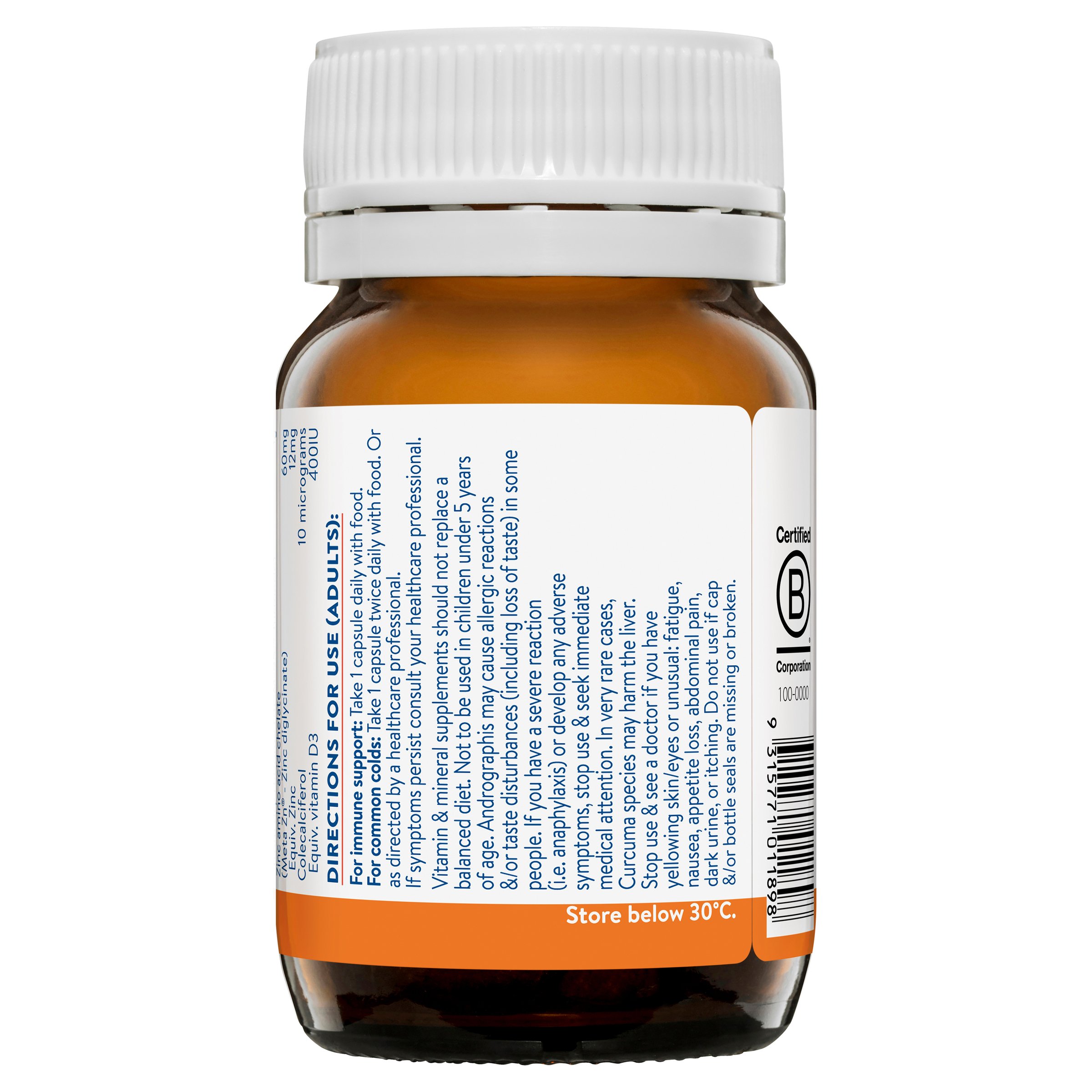 Ethical Nutrients Immune Defence 30 capsules - Image 3
