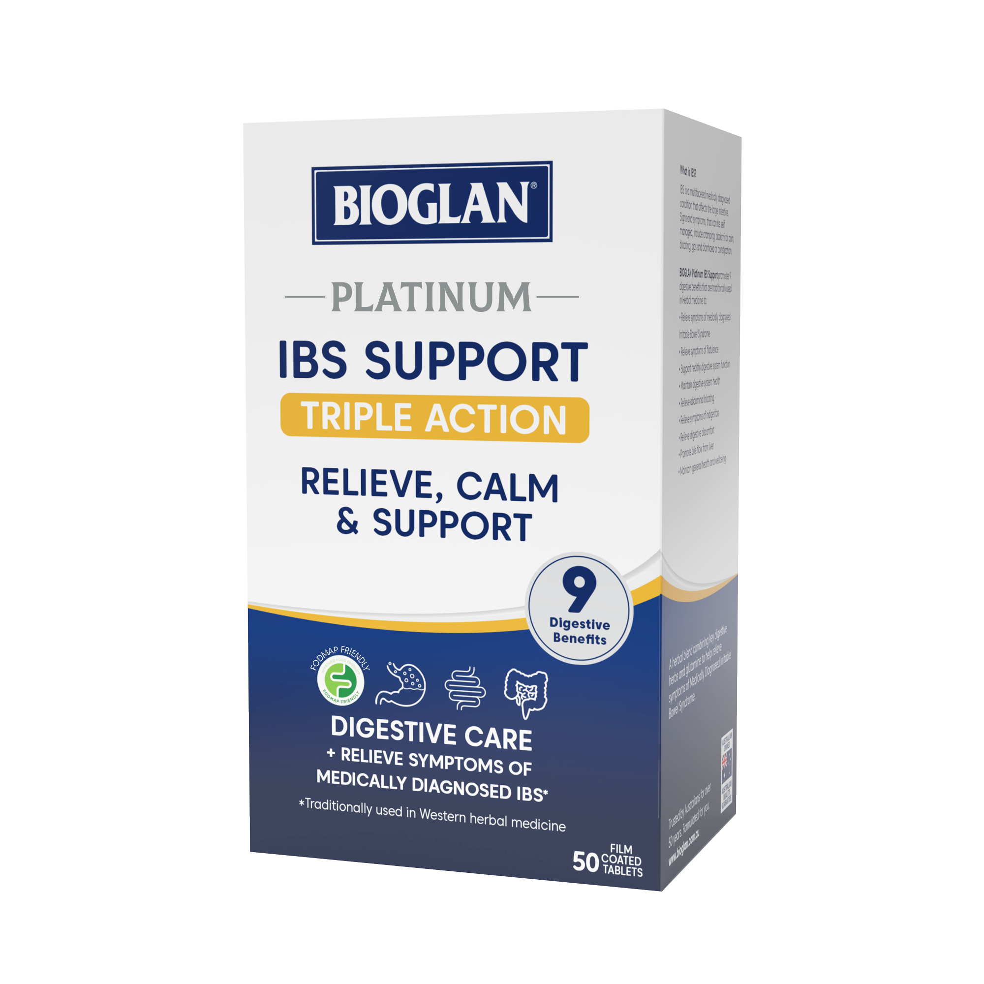 Bioglan IBS Support 50 tablets - Image 5