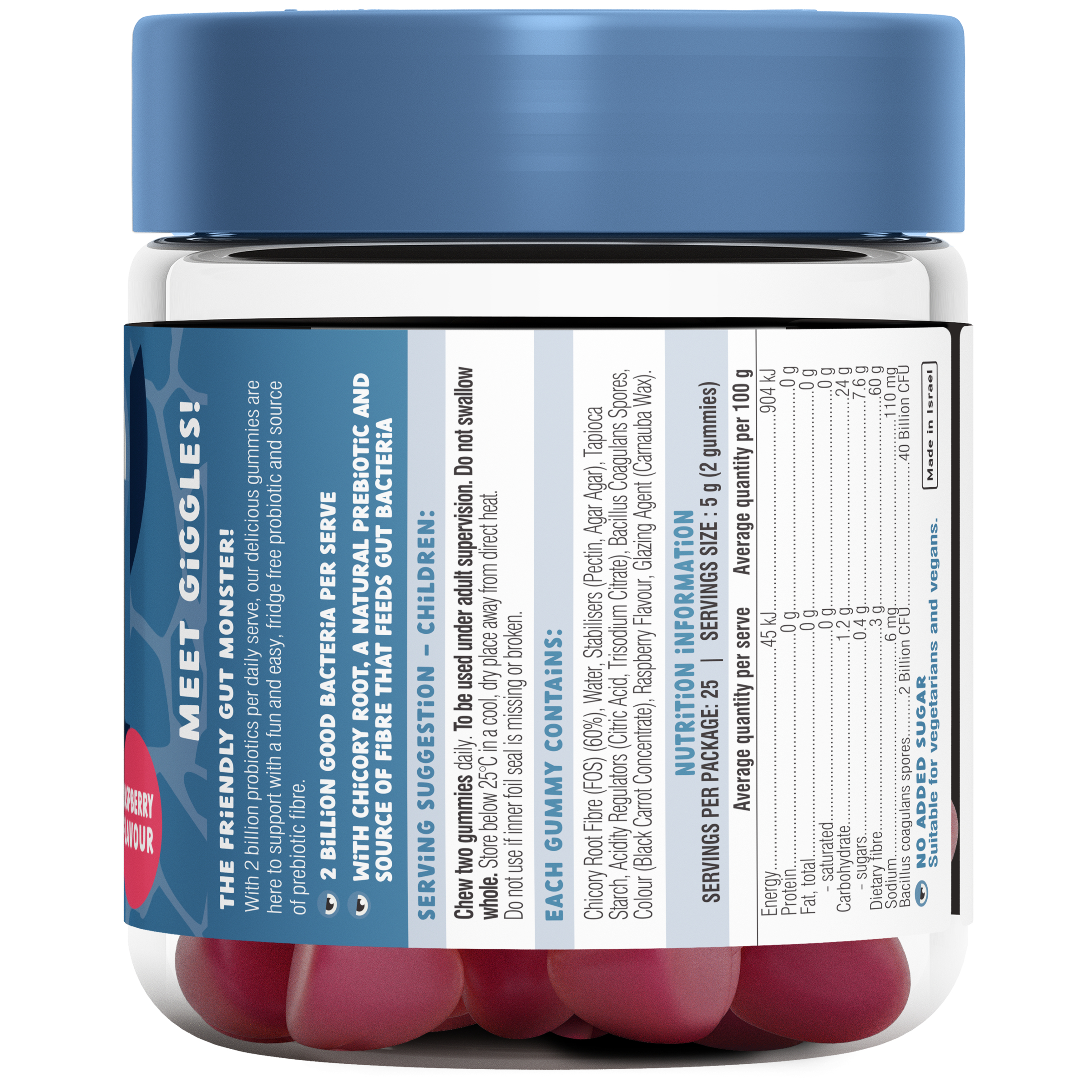 Swisse Little Swisse Prebiotic + Probiotic Gummies 50 pastilles - Image 2