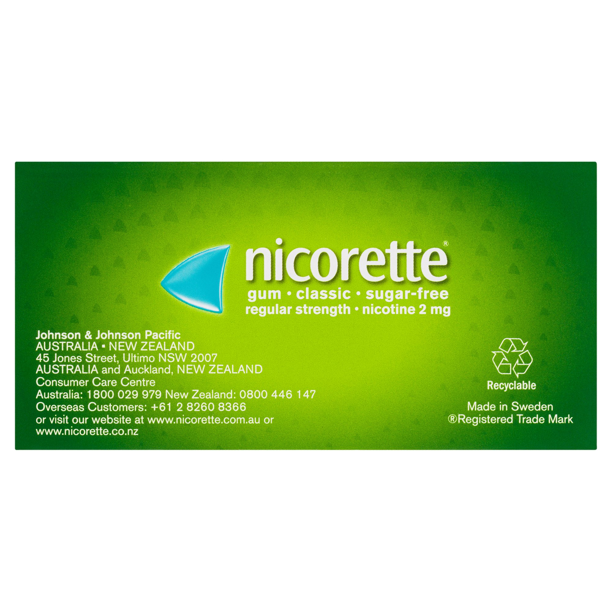 Nicorette Gum Classic 2mg 75 pieces - Image 4