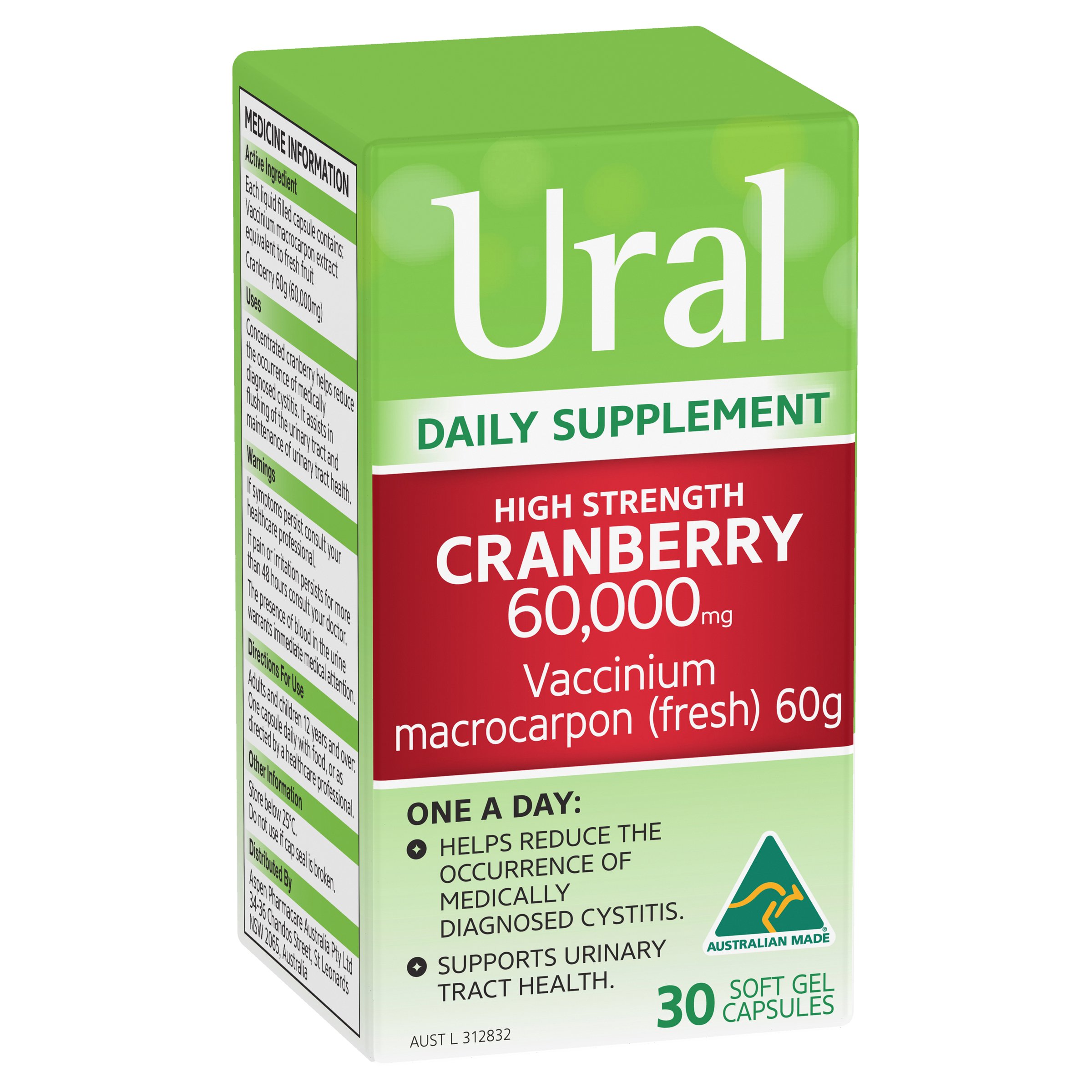 Ural Daily Cranberry 30 capsules - Image 8