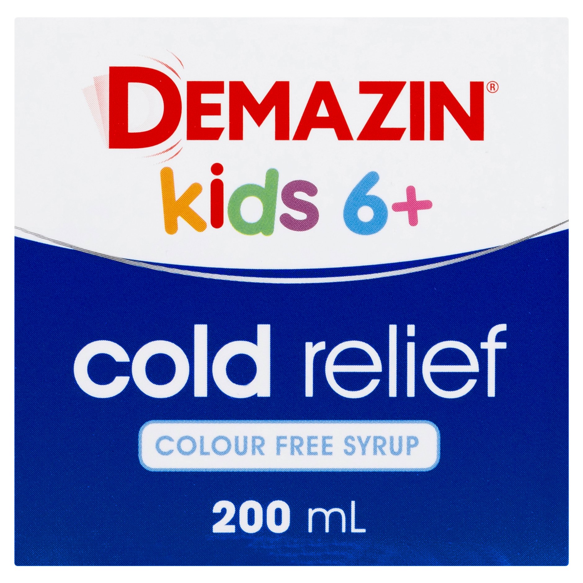 Demazin Kids 6+ Years Cold Relief Peach & Vanilla Flavour 200ml - Image 4
