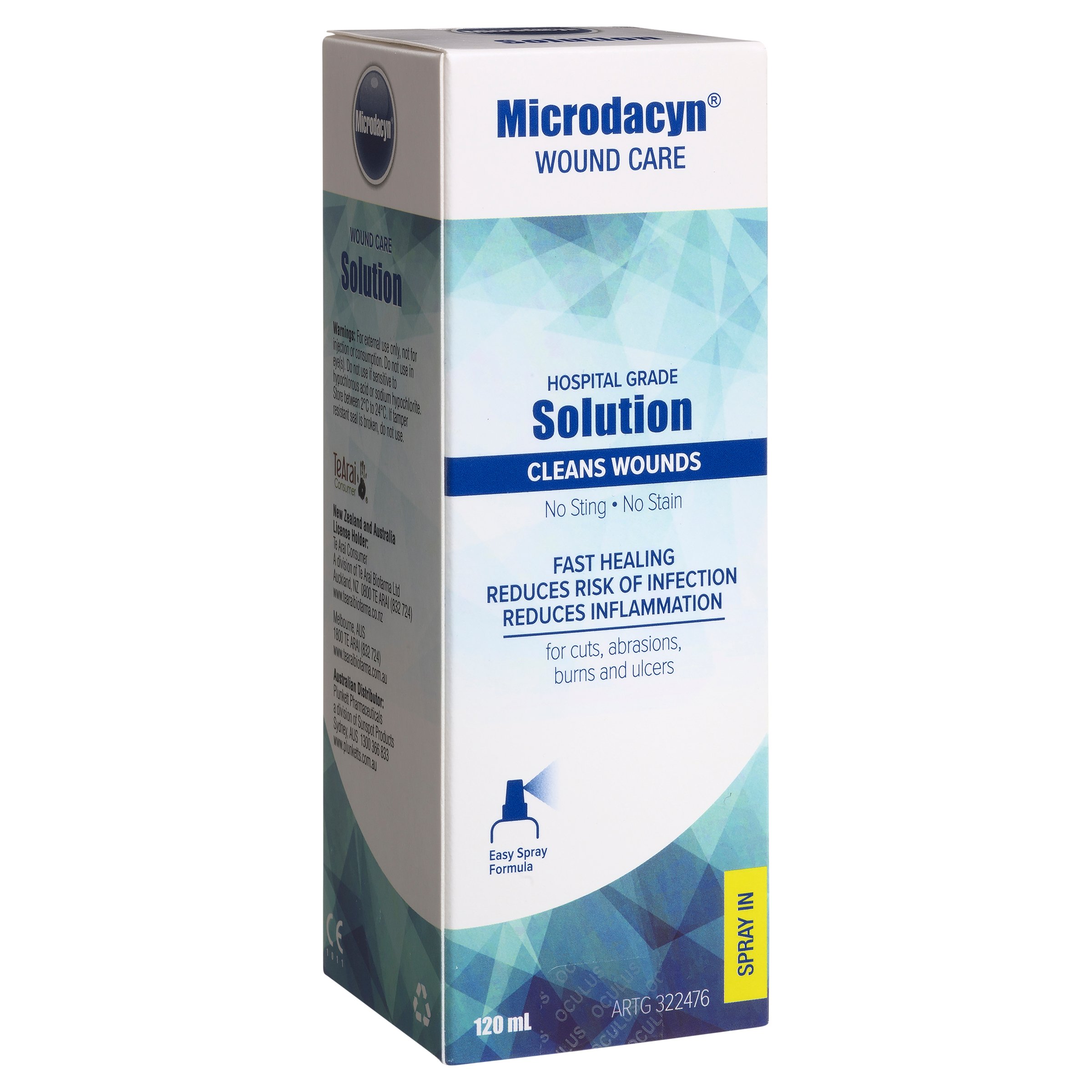 Microdacyn Wound Care Solution Liquid Spray 120ml - Image 5