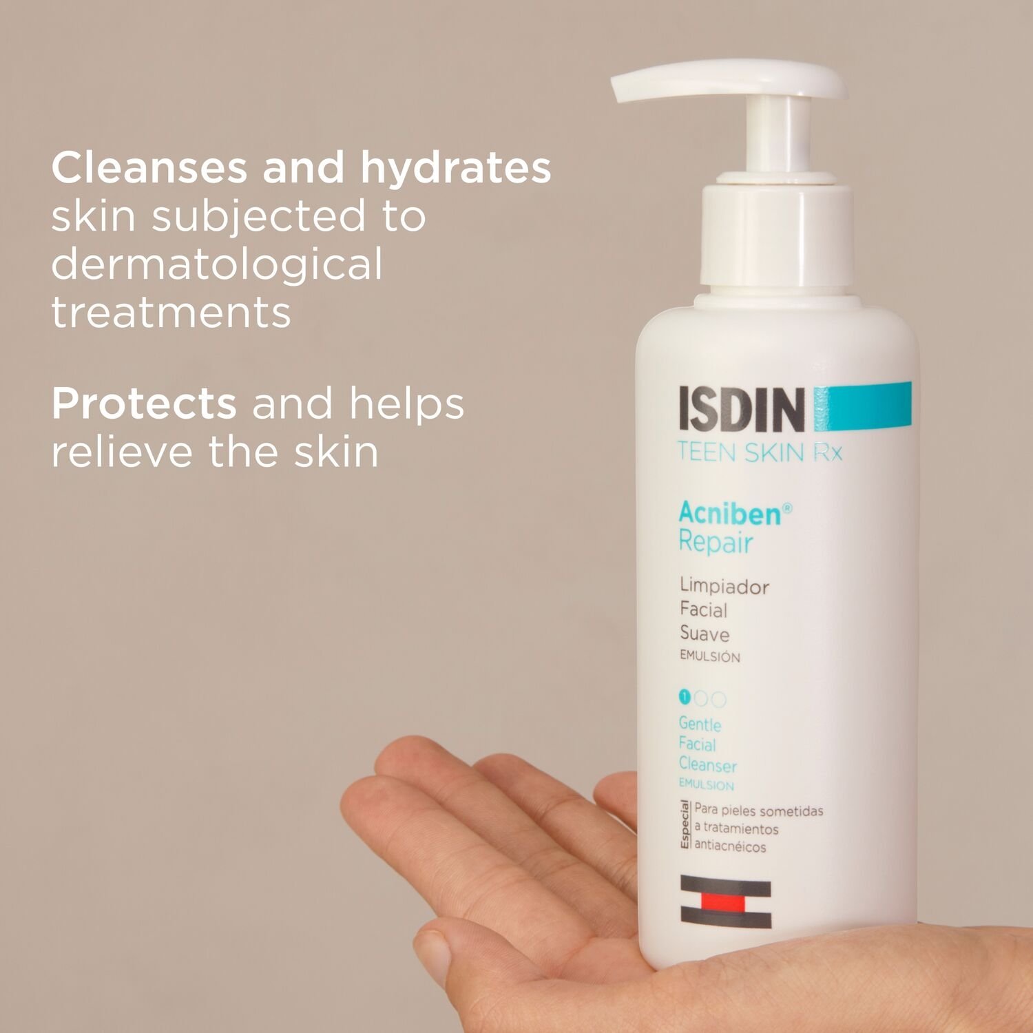 ISDIN Acniben Repair Cleansing Emulsion 180ml - Image 5