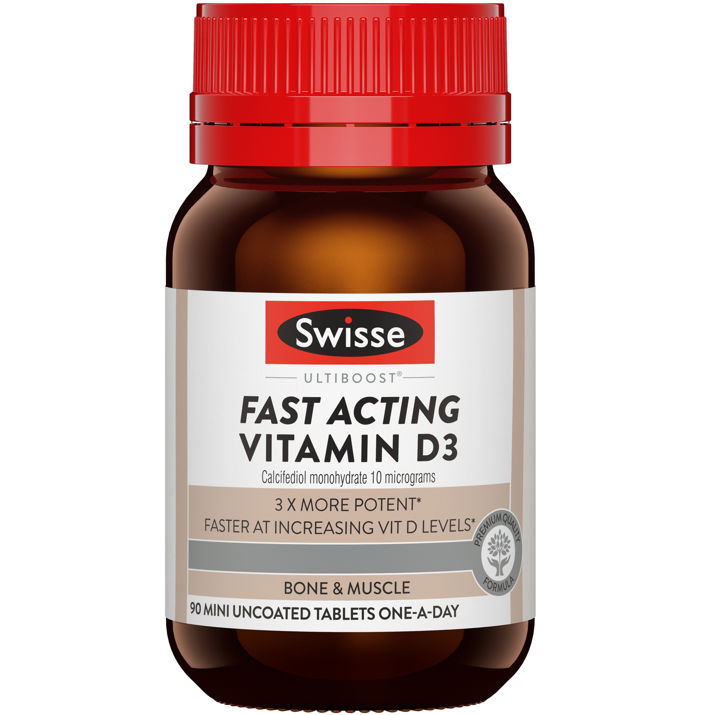 Swisse Ultiboost Fast Acting Vitamin D3 - 90 capsules - Image 1