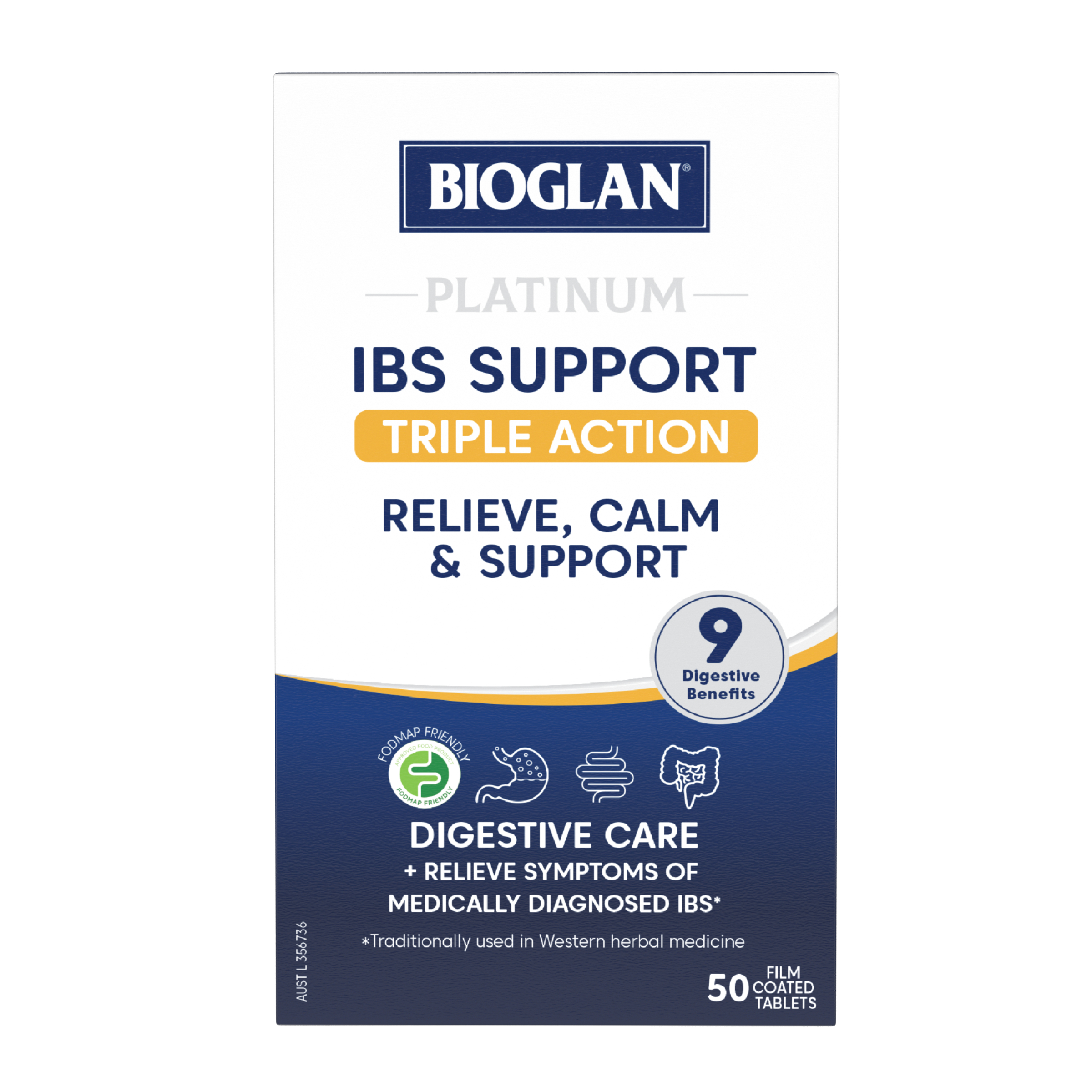 Bioglan IBS Support 50 tablets - Image 1
