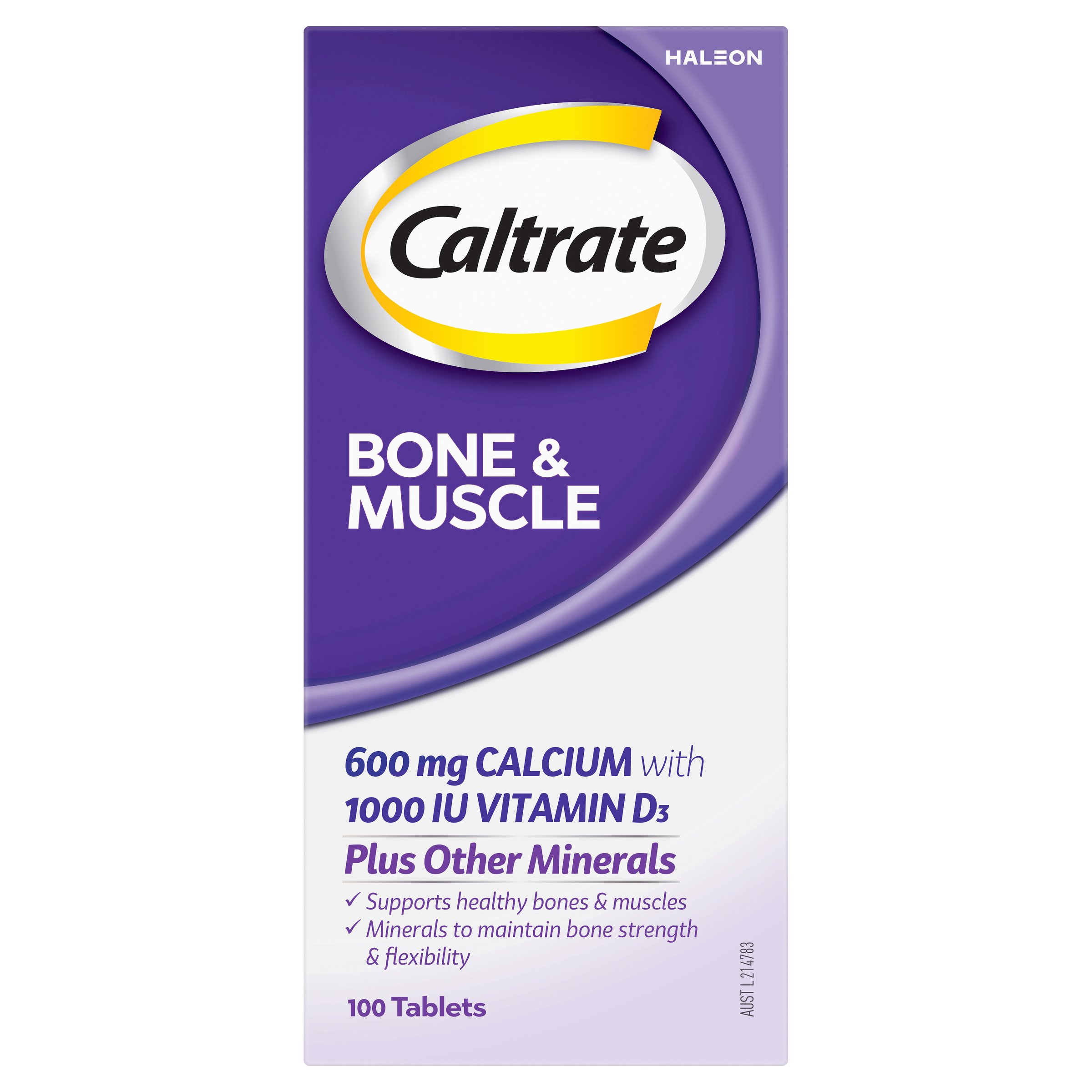 Caltrate Bone & Muscle 100 tablets - Image 1