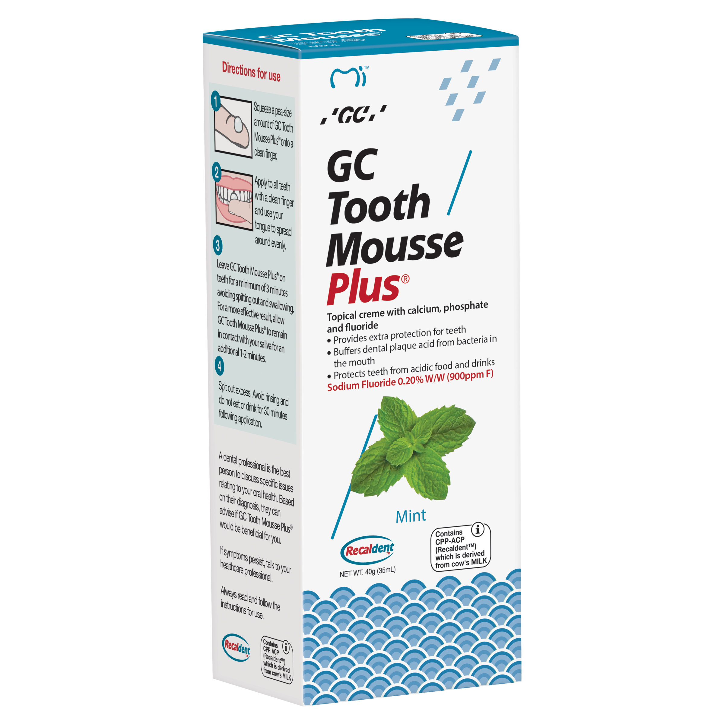 GC Tooth Mousse Plus Mint 40g - Image 7