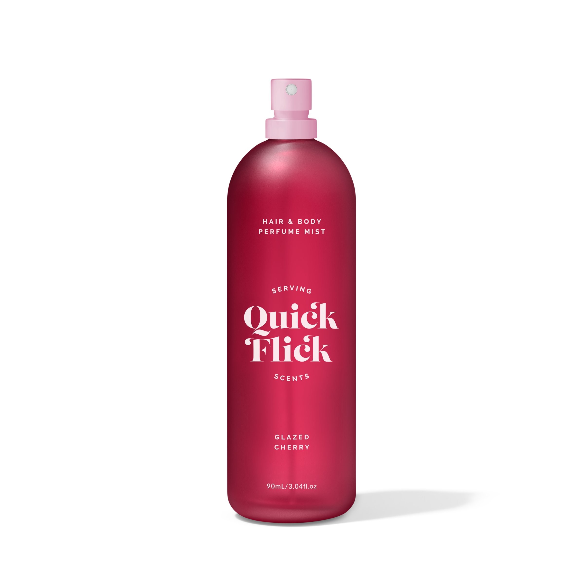 The Quick Flick Serving Scents Hair And Body Mist Glazed Cherry 90ml - Image 2