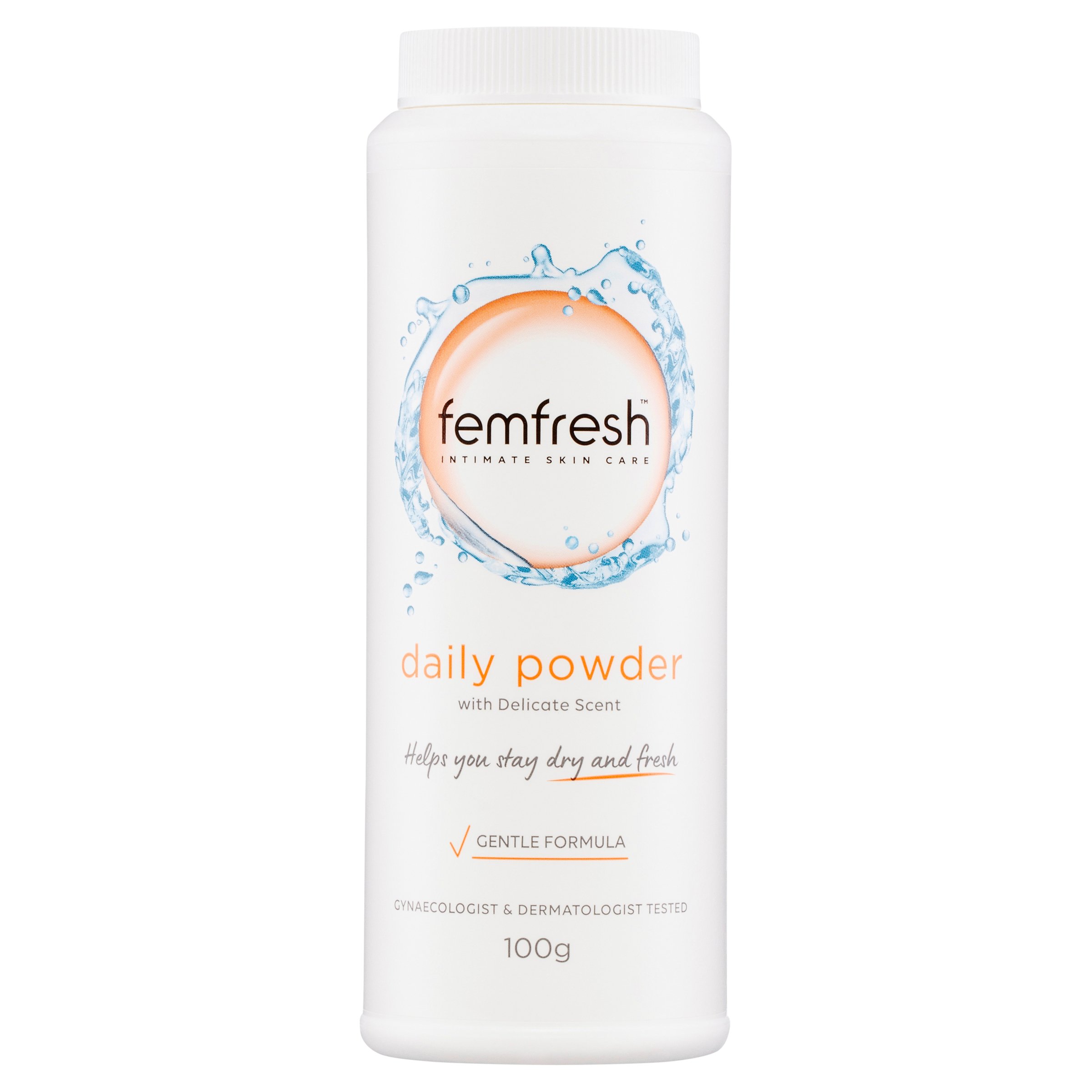 Femfresh Intimate Hygiene Powder Talc Free 100g - Image 1