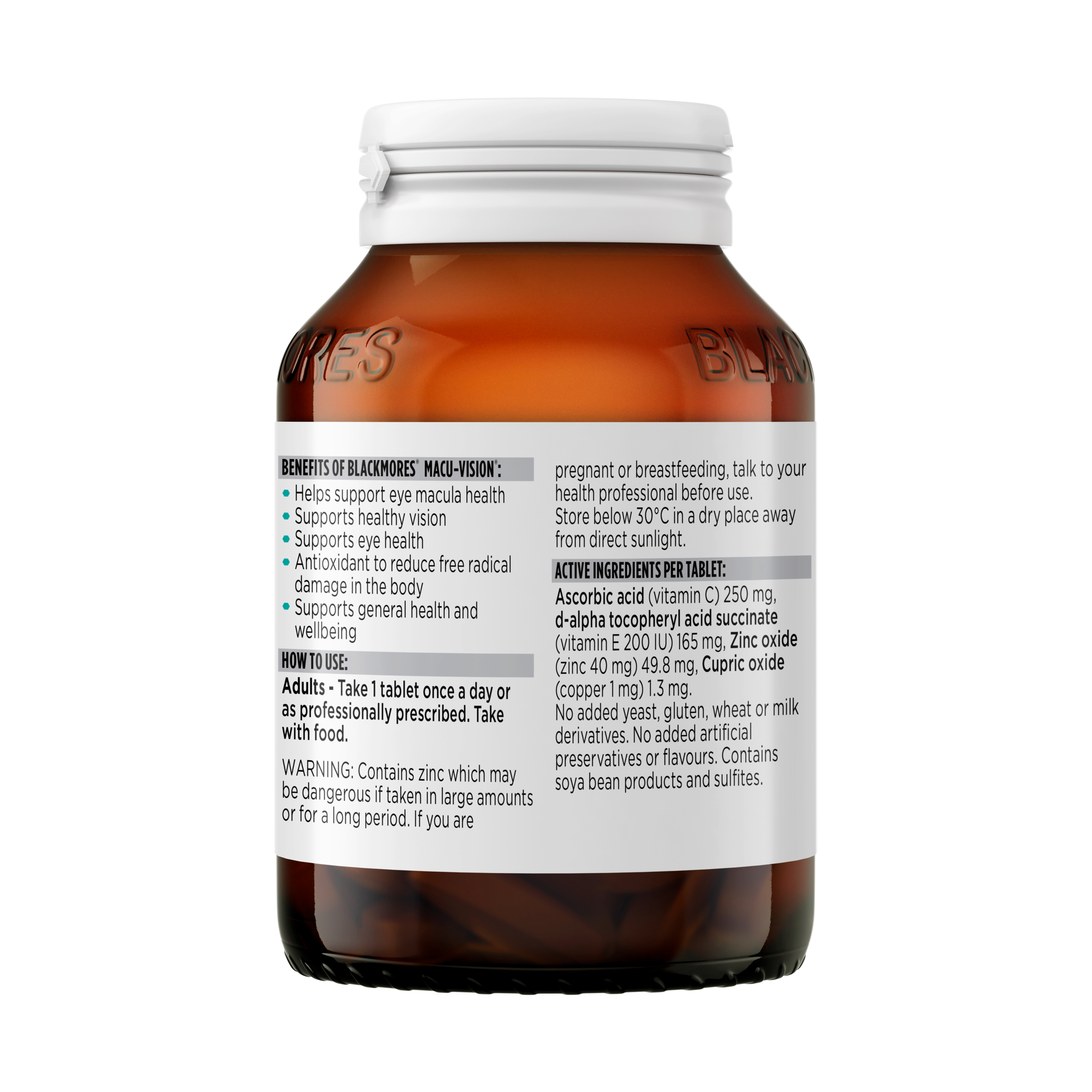 Blackmores Macu-Vision 90 tablets - Image 3