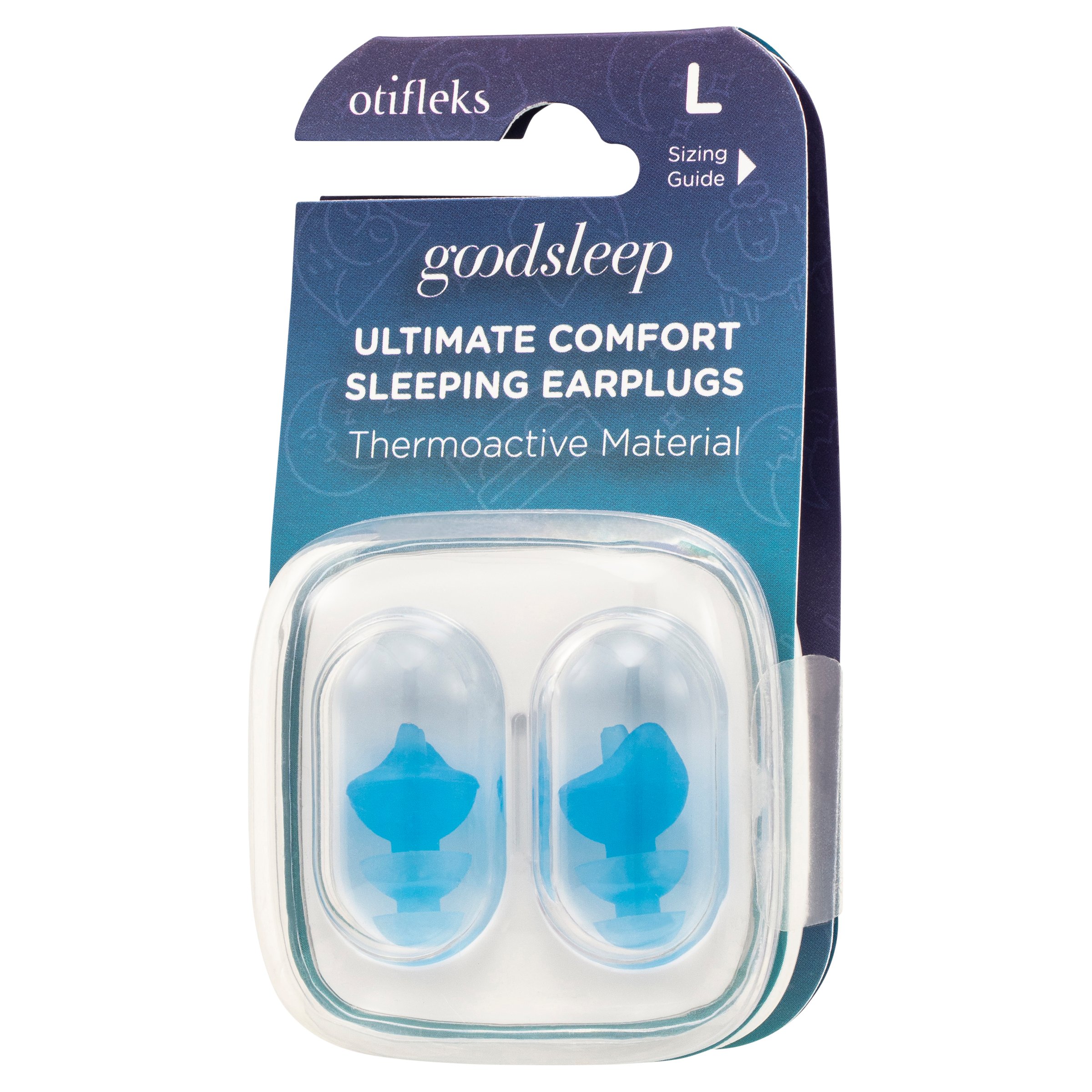 Otifleks Invisible Good Sleep Earplugs Large 1 pair - Image 4