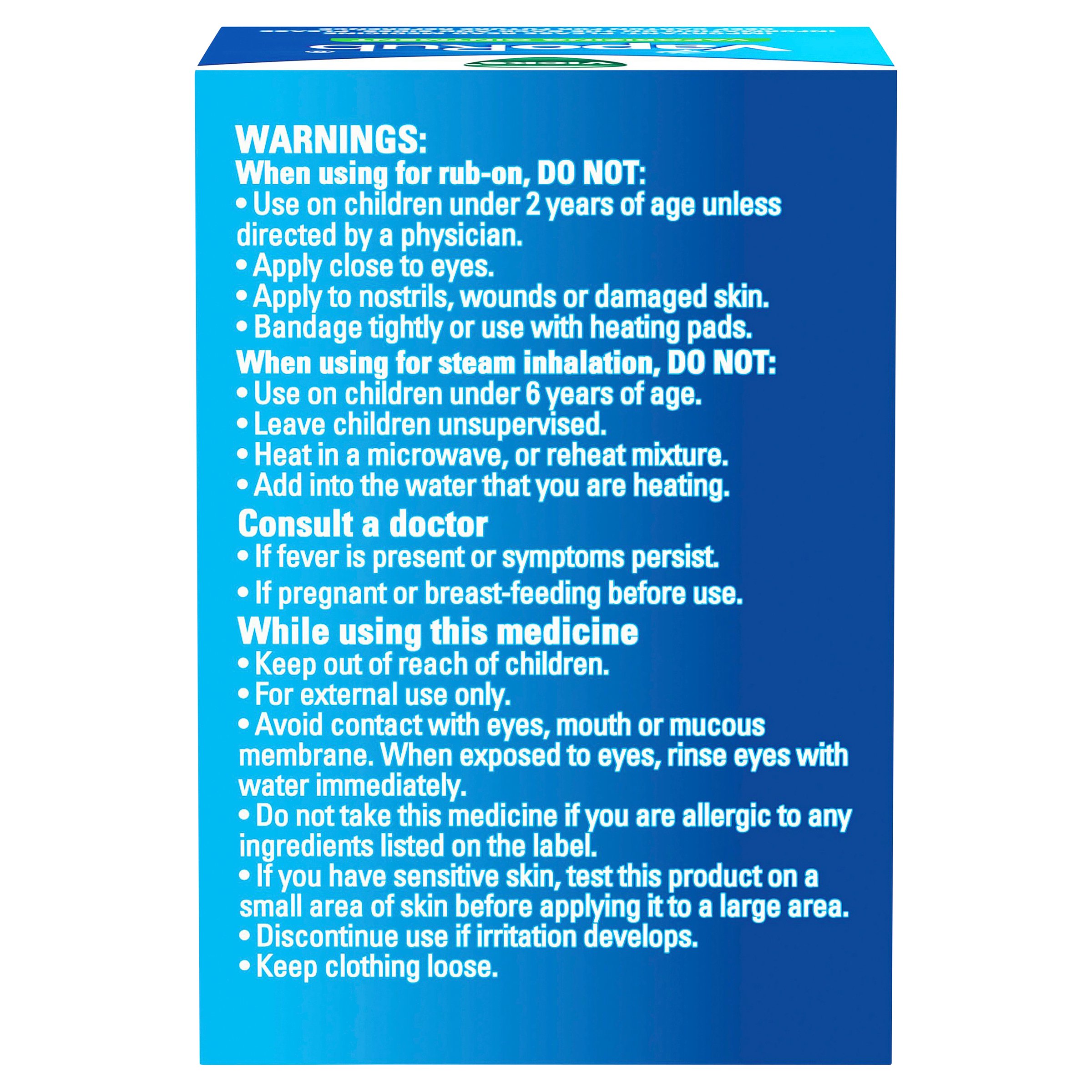 Vicks VapoRub Vaporizing Ointment 50g - Image 2