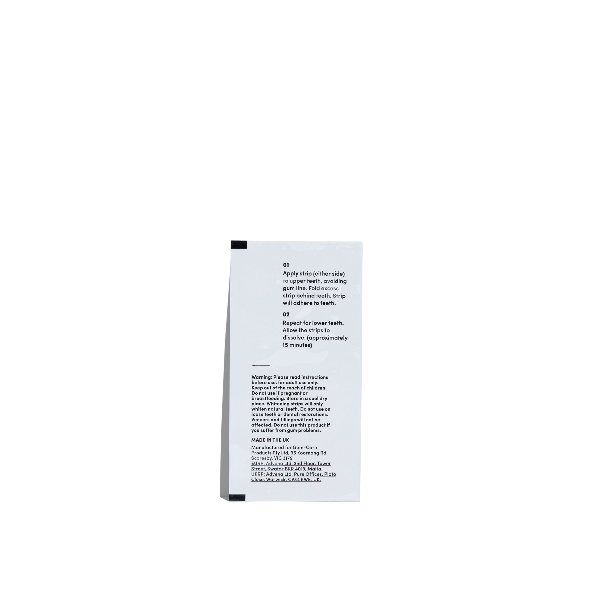 Gem Dissolvable Whitening Strips 28 pack - Image 5