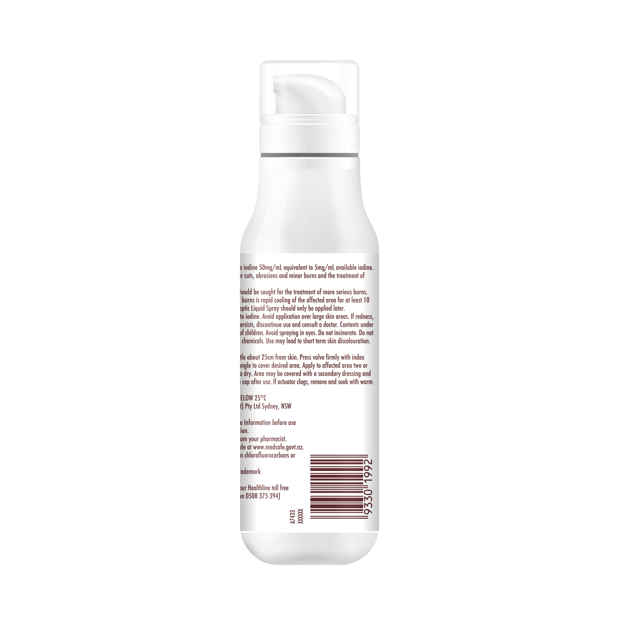 Betadine Antiseptic Liquid Spray 5% - 75ml - Image 3