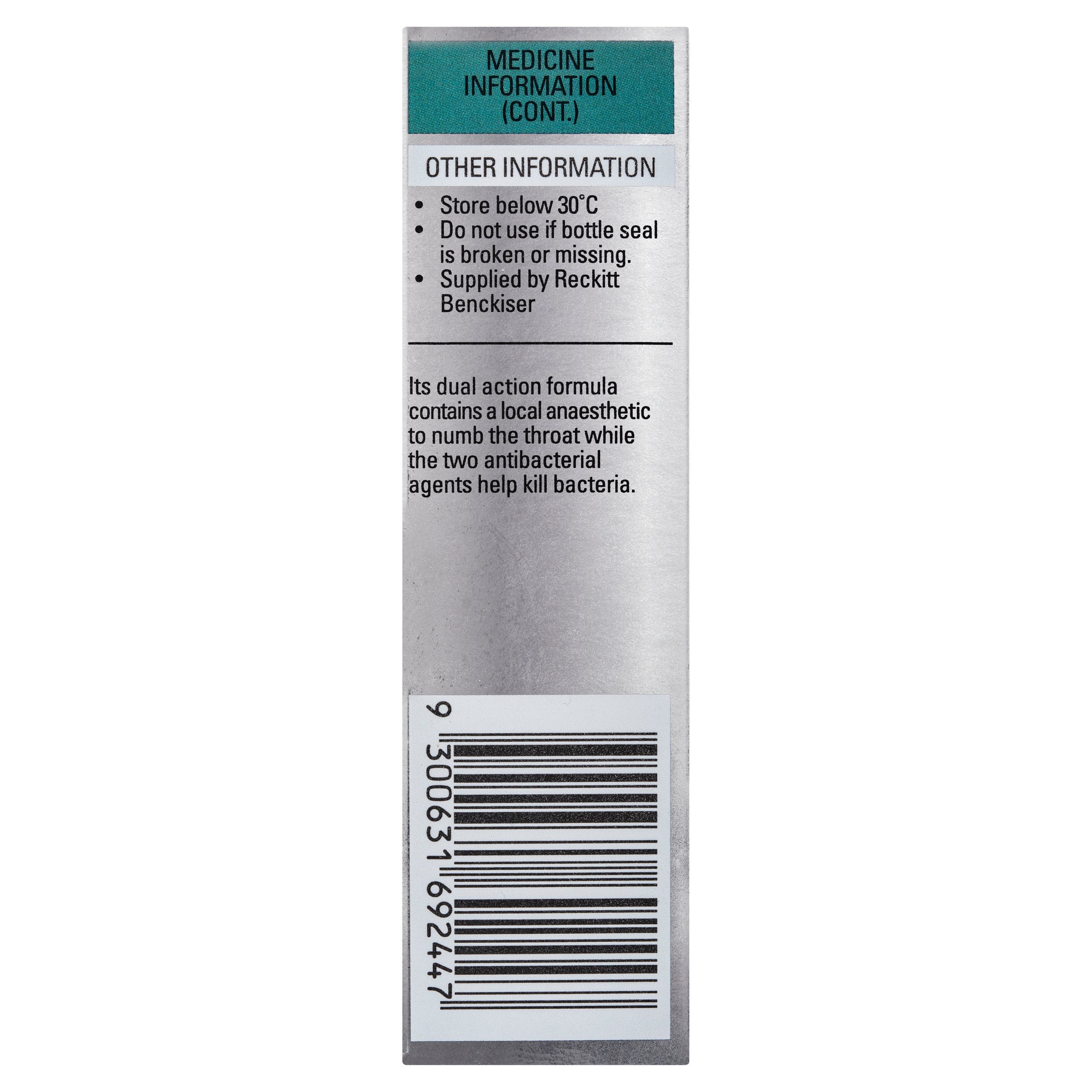 Strepsils Plus Anaesthetic Throat Spray 20ml - Image 3